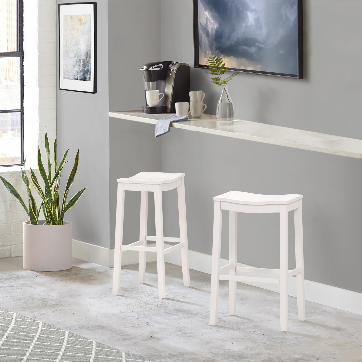 Fiddler Wood Stool