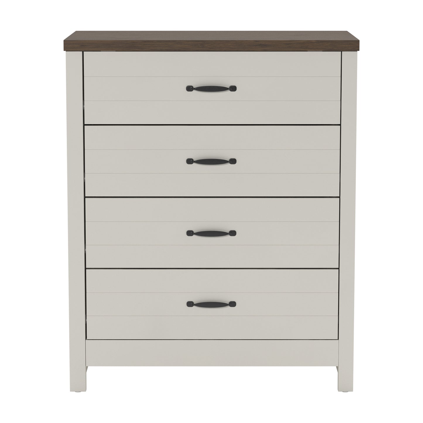 Lancaster Wood 4 Drawer Dresser
