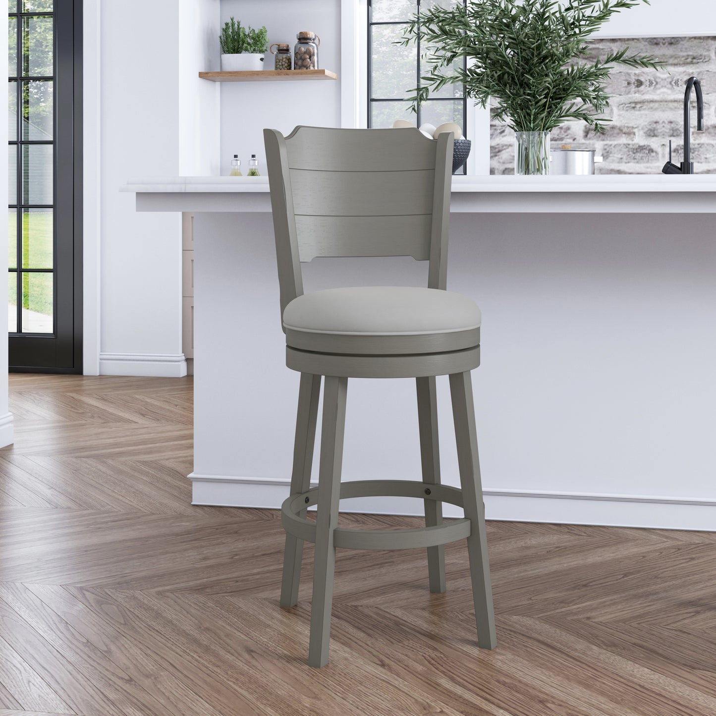 Clarion Wood Stool
