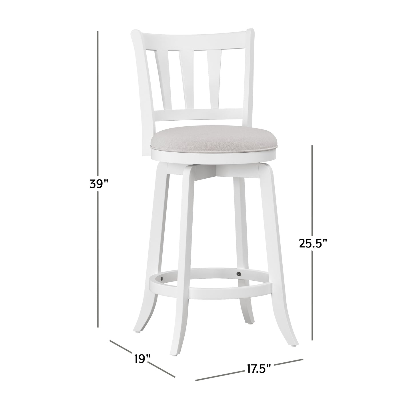 Presque Isle Wood Stool
