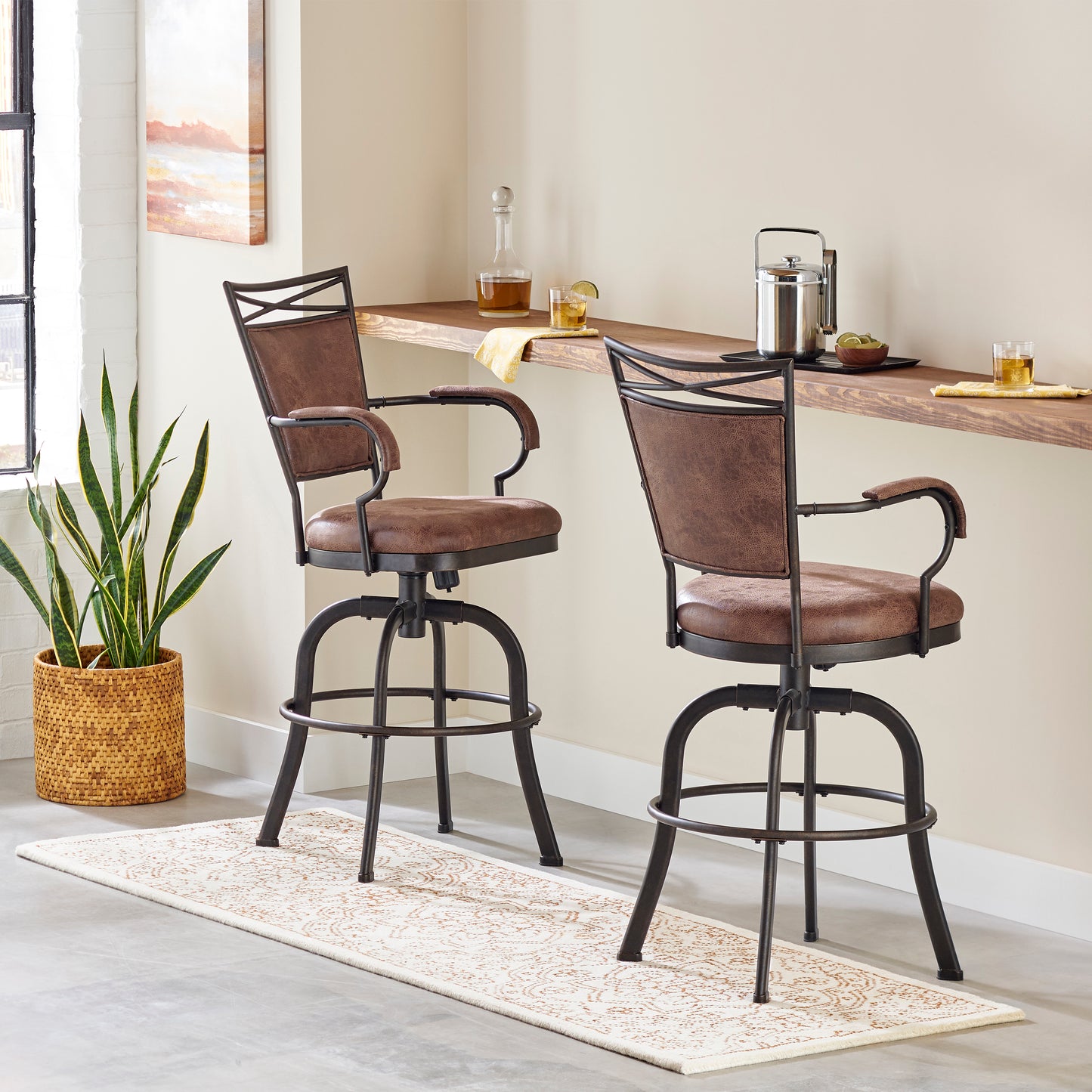 Bridgetown Metal Stool