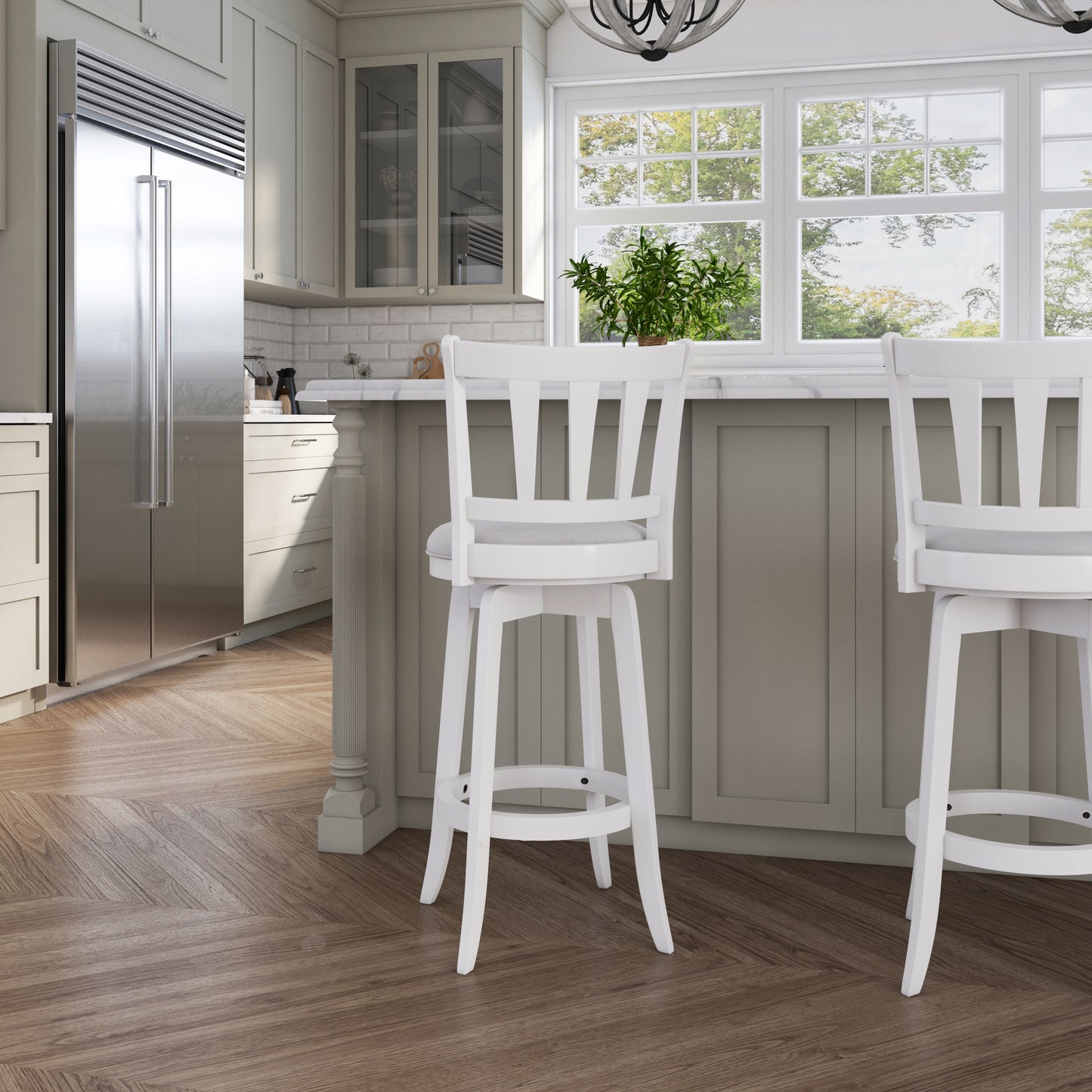 Presque Isle Wood Stool
