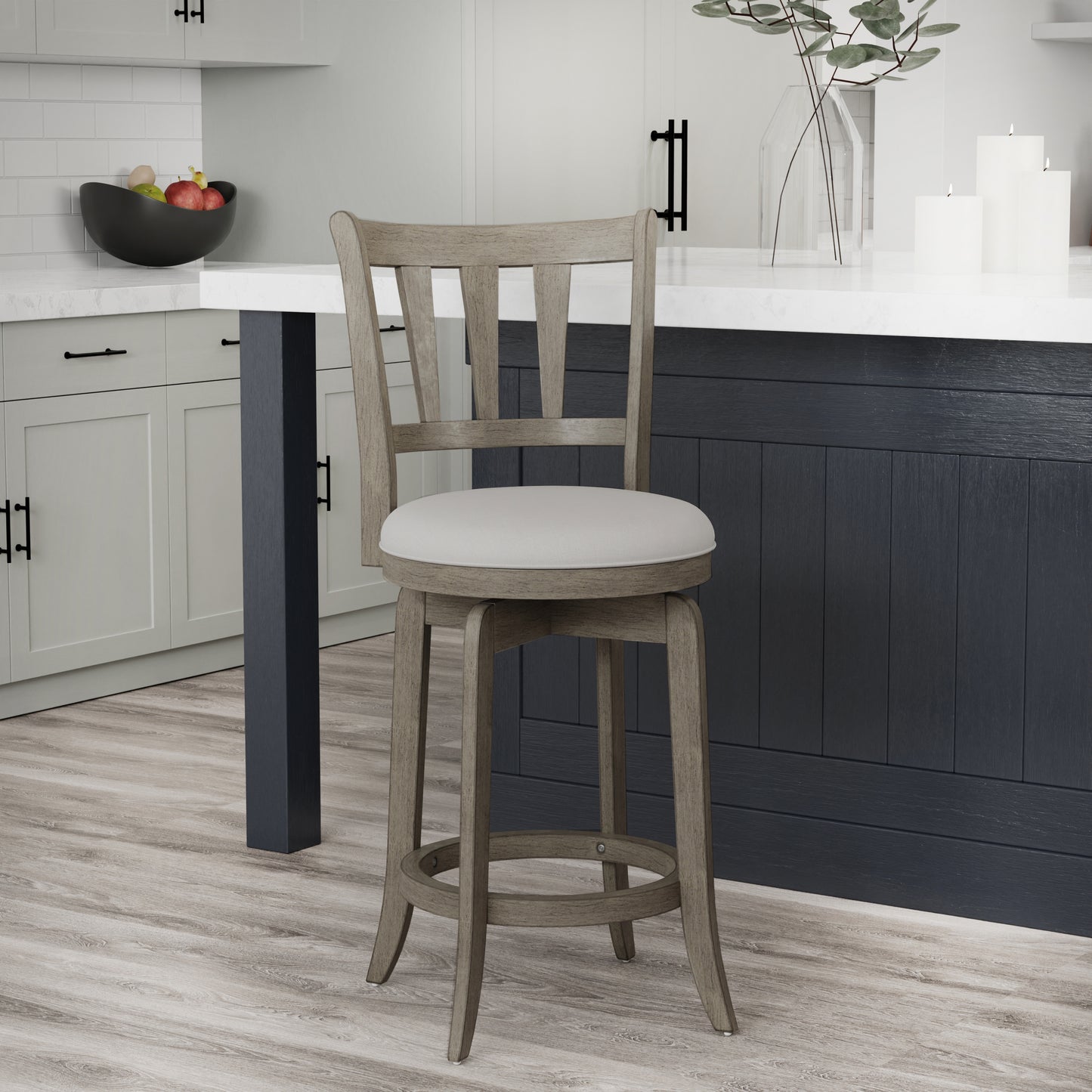 Presque Isle Wood Stool