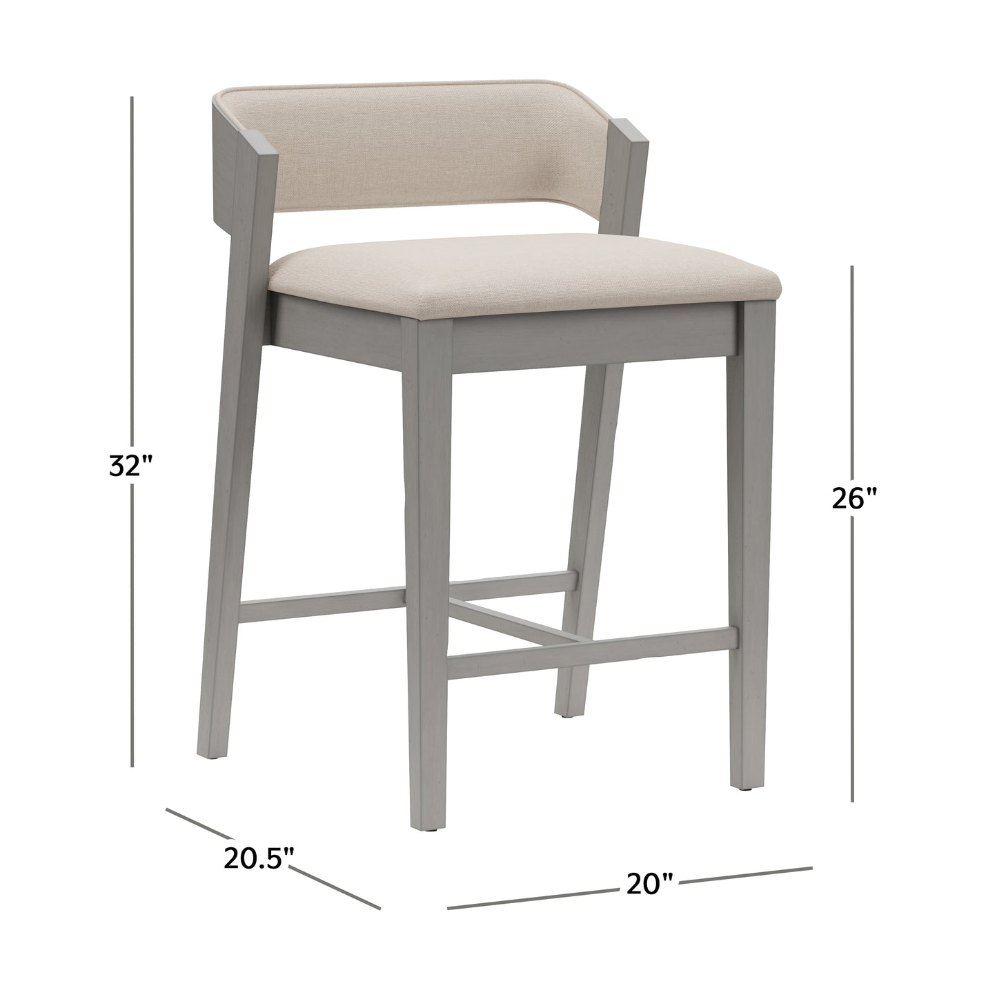 Dresden Wood Stool