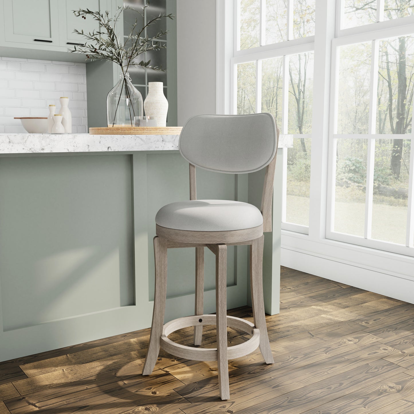 Sloan Wood Stool