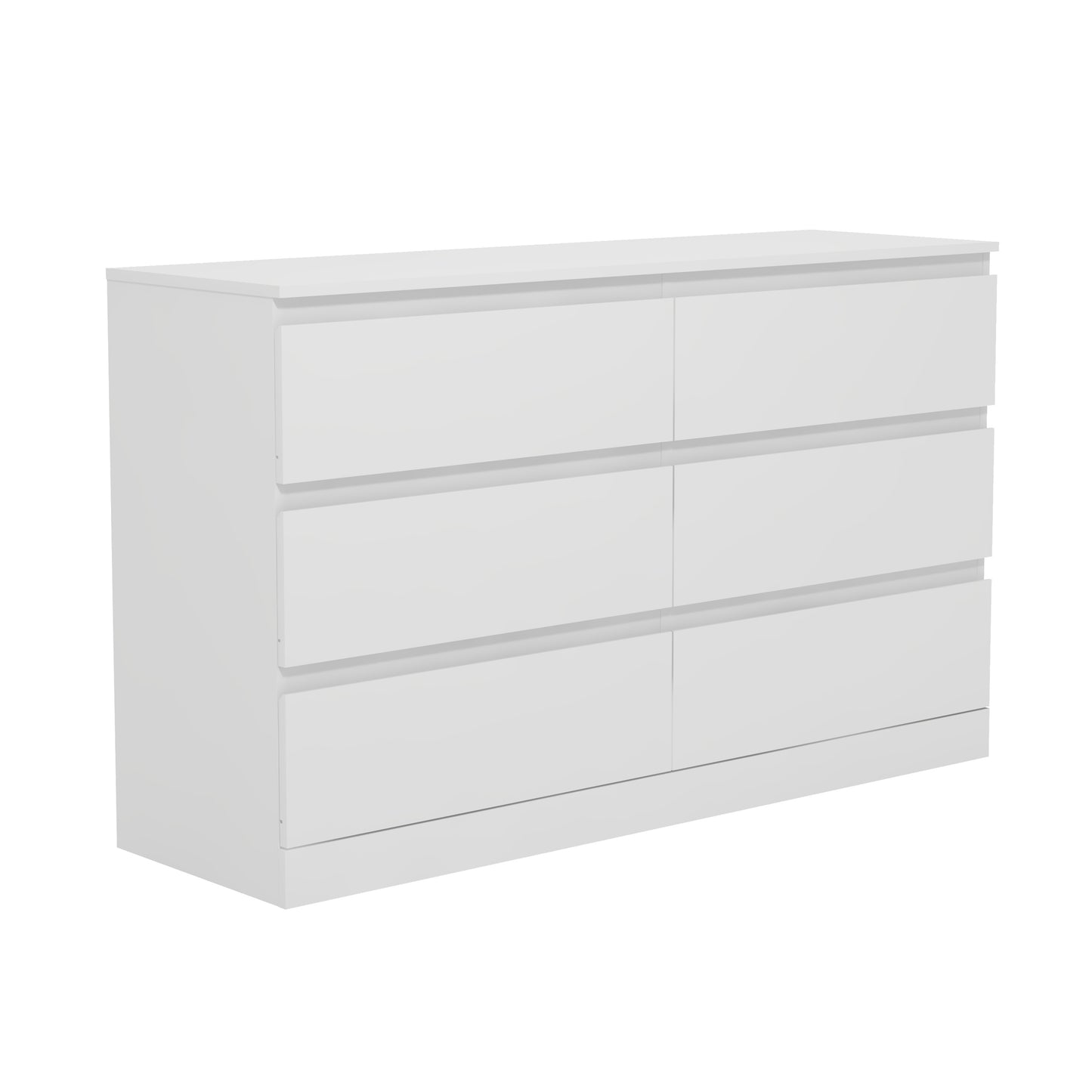 Brindle Wood 6 Drawer Dresser