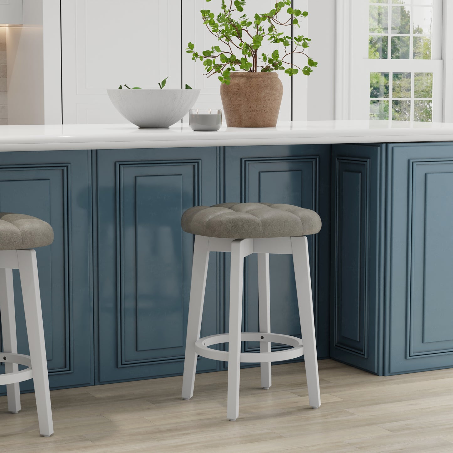 Odette Wood Stool