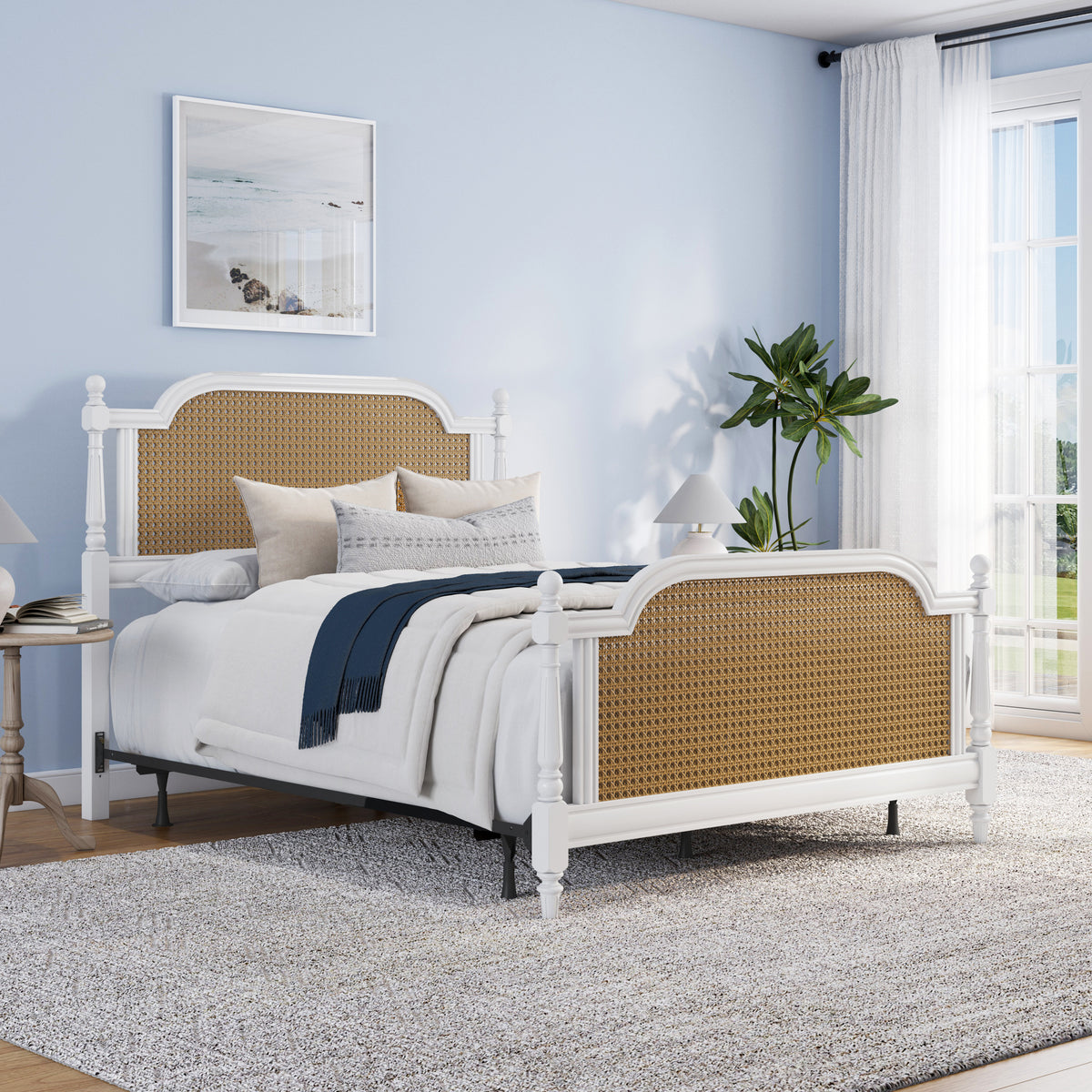Melanie Wood Bed without Frame