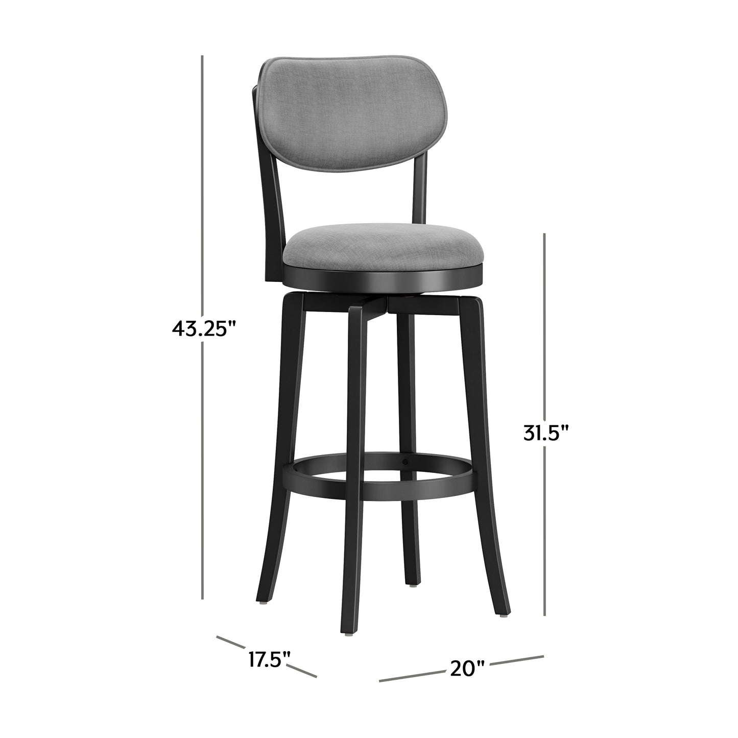 Sloan Wood Stool