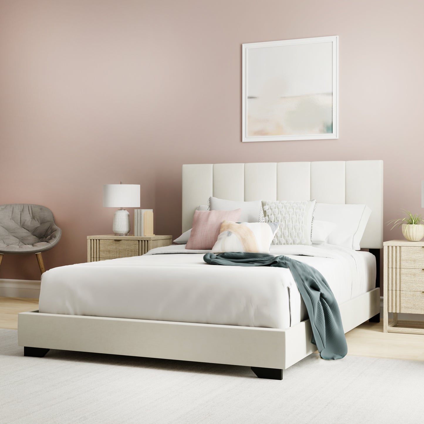 Everlee Upholstered Bed