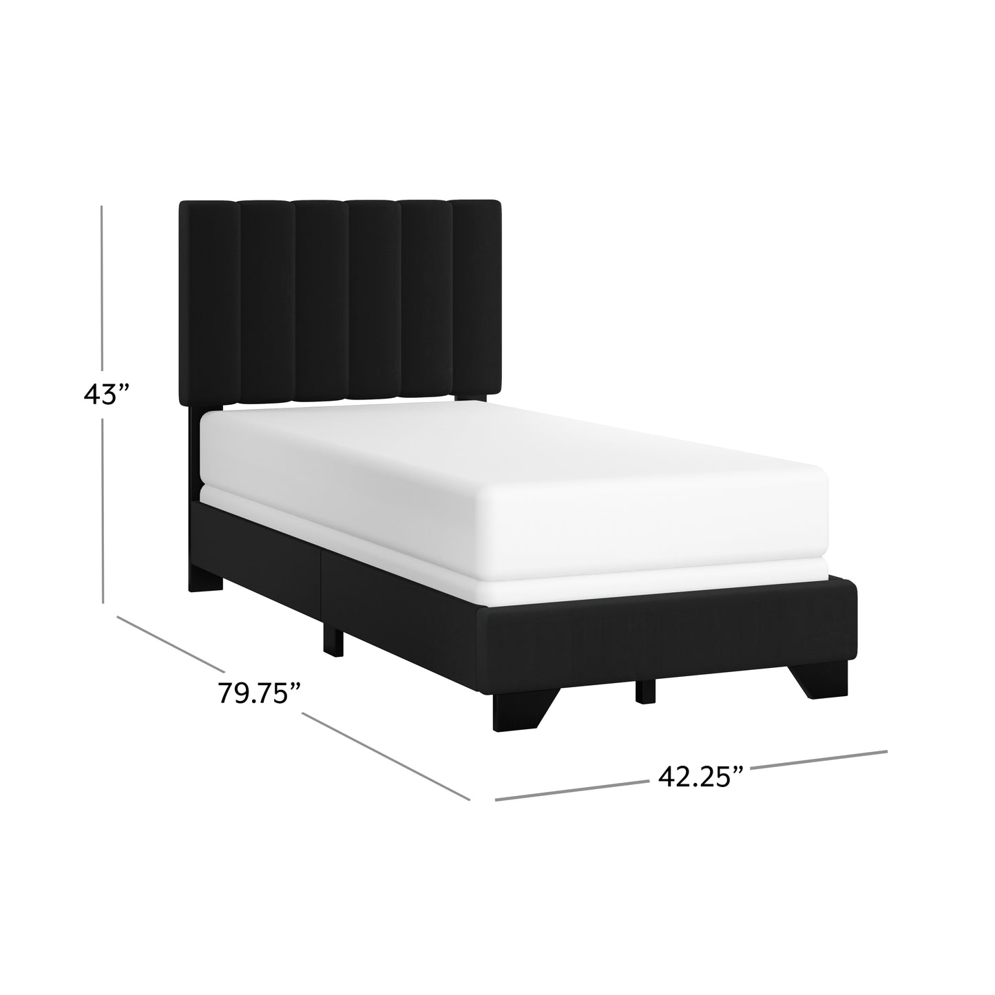 Everlee Upholstered Bed