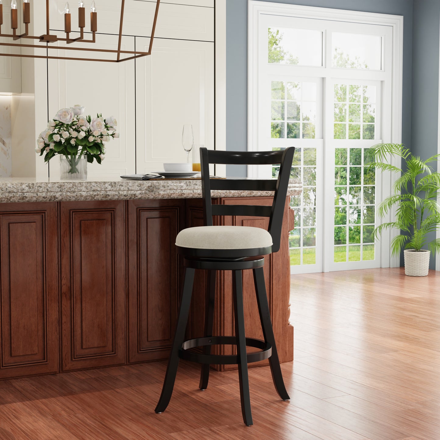 Laymon Wood Stool