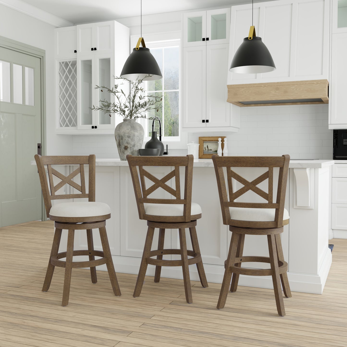 Hamlin Wood Stool