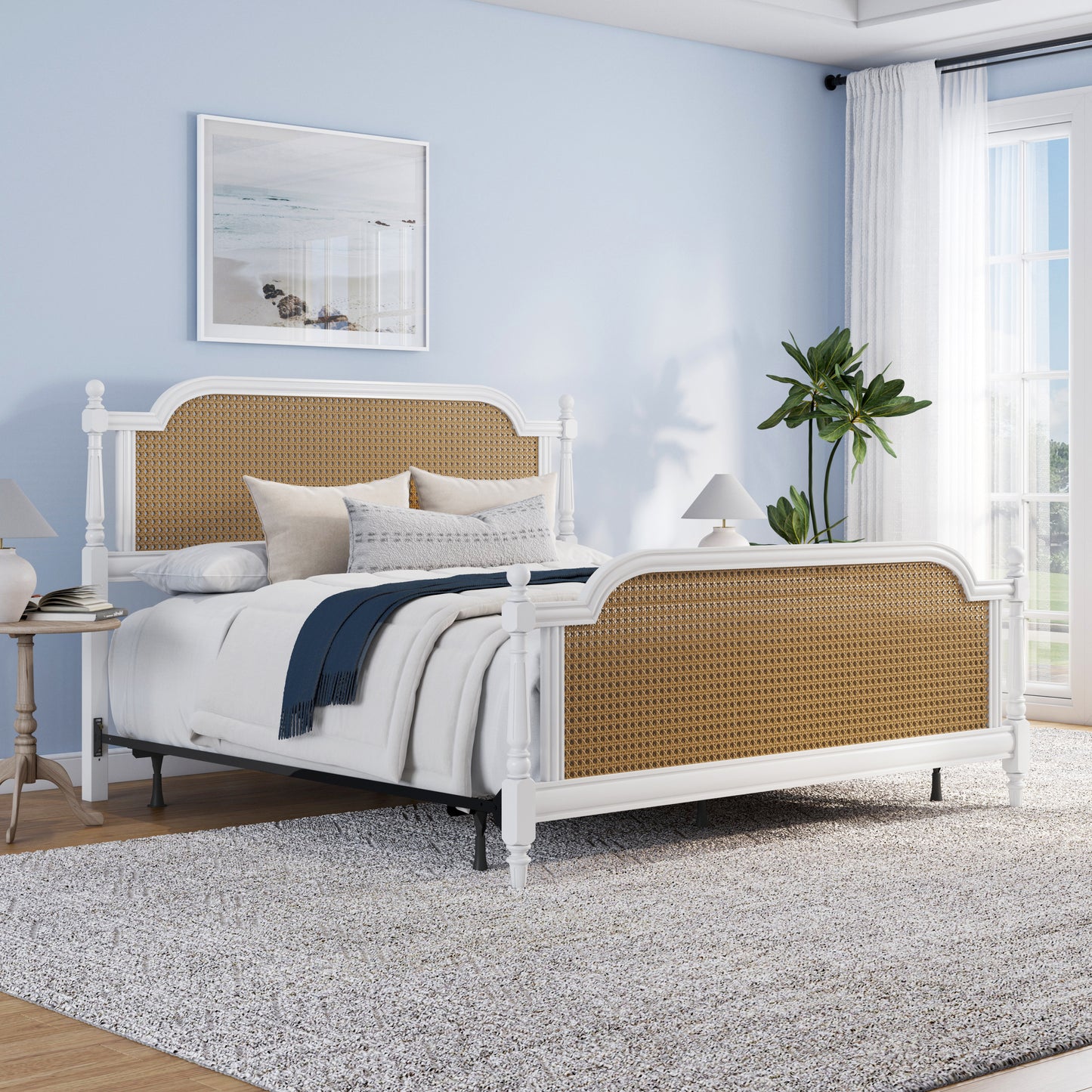 Melanie Wood Bed