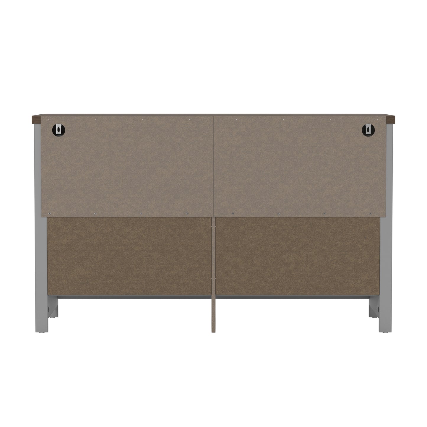 Lancaster Wood 6 Drawer Dresser
