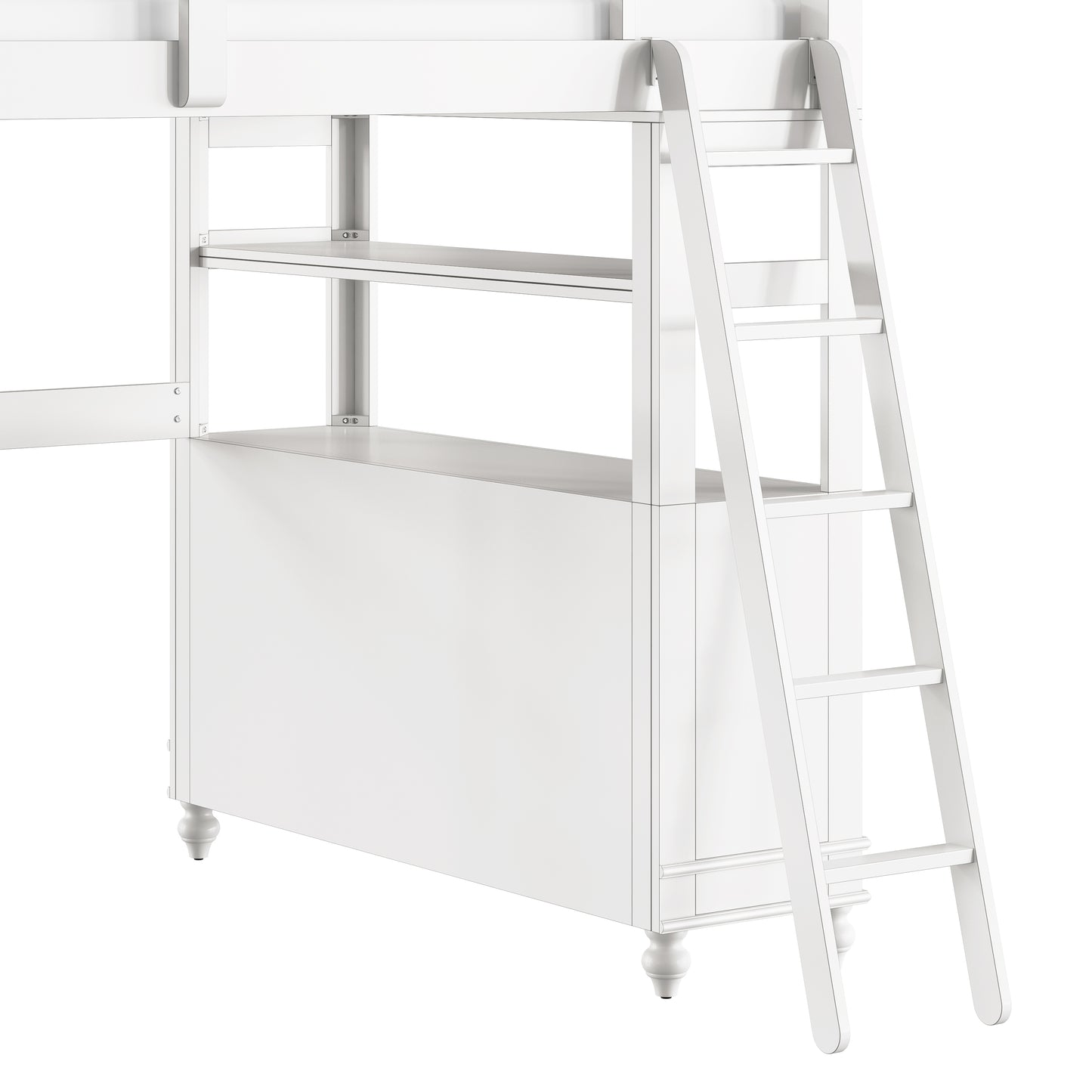 Lake House Wood Loft Bed