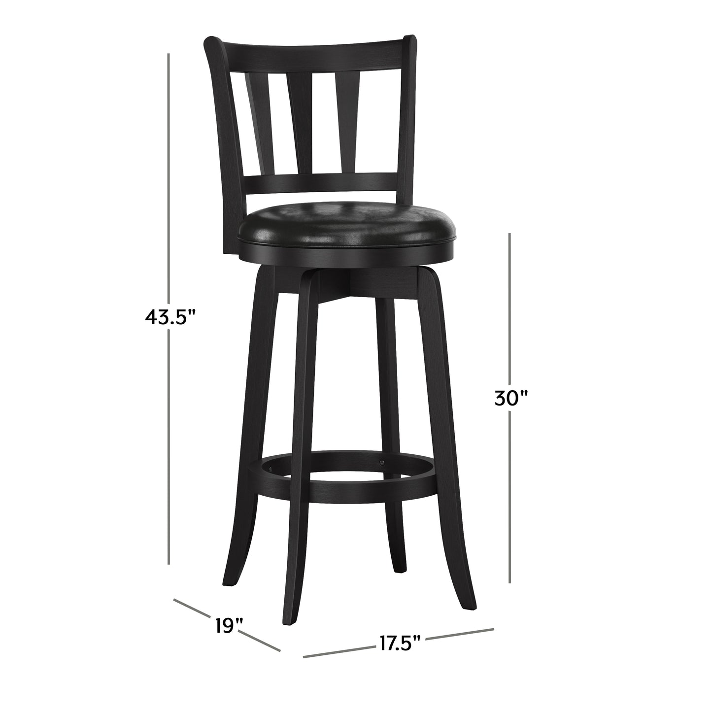 Presque Isle Wood Stool
