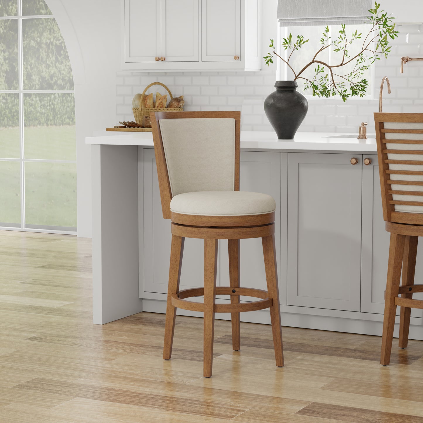 Tarryn Wood Stool