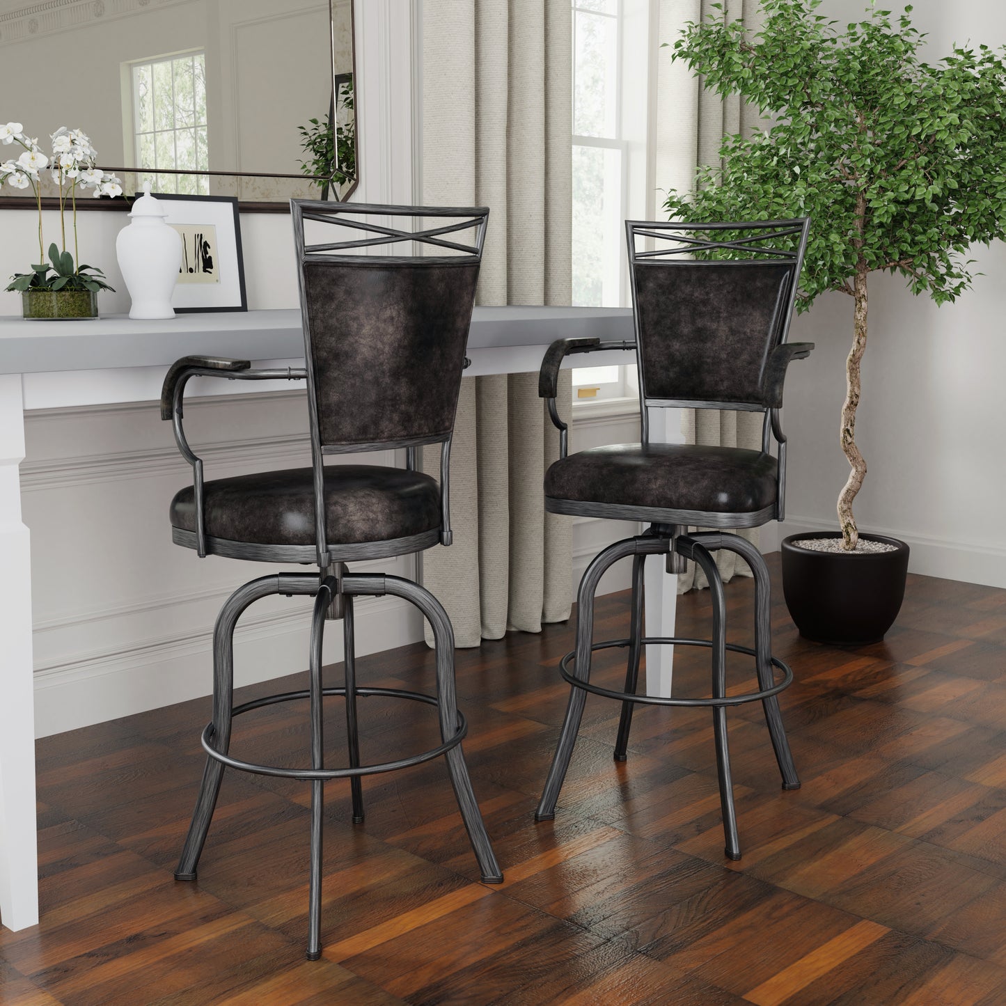 Bridgetown Metal Stool