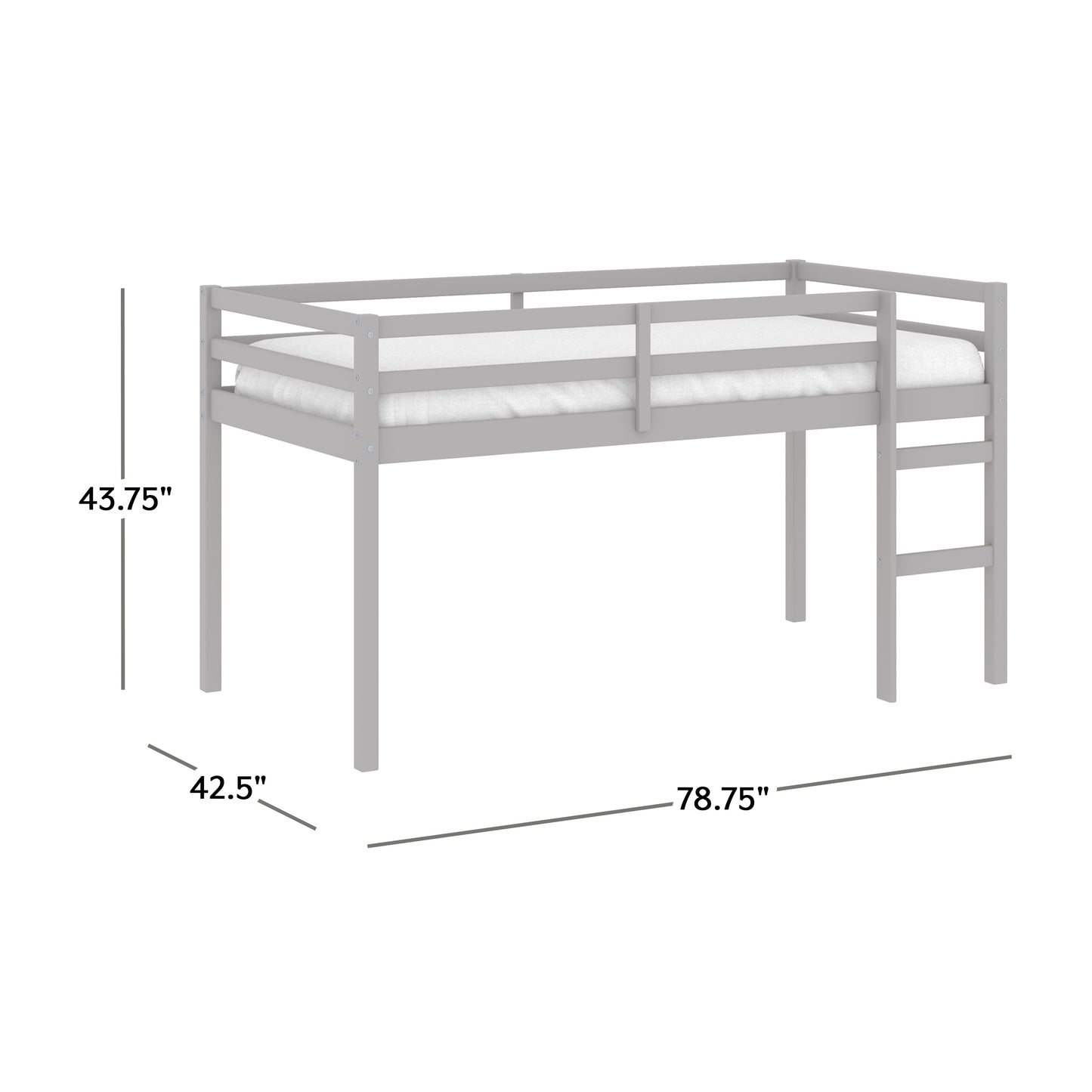 Campbell Wood Junior Loft Bed
