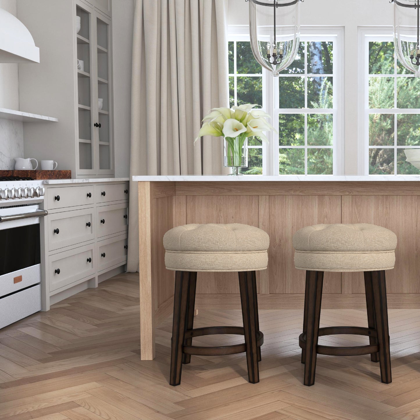 Krauss Wood Stool