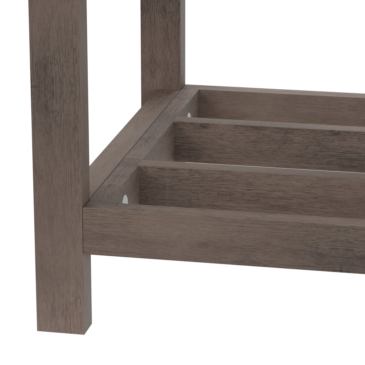Amelia Wood Vanity Stool