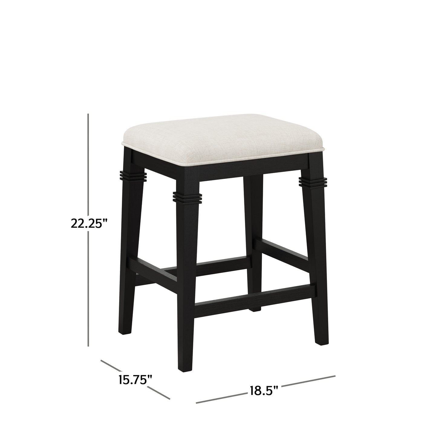 Arabella Wood Stool