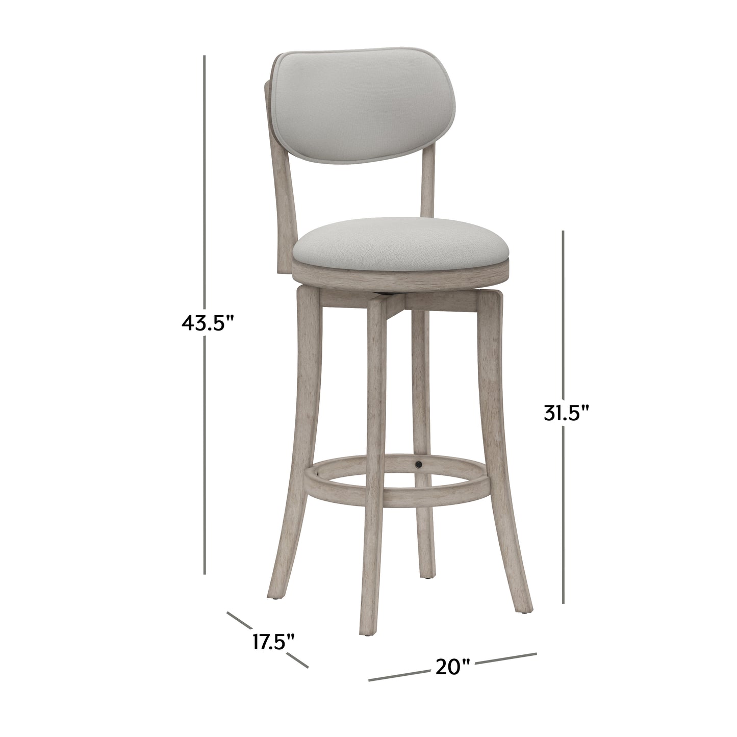 Sloan Wood Stool