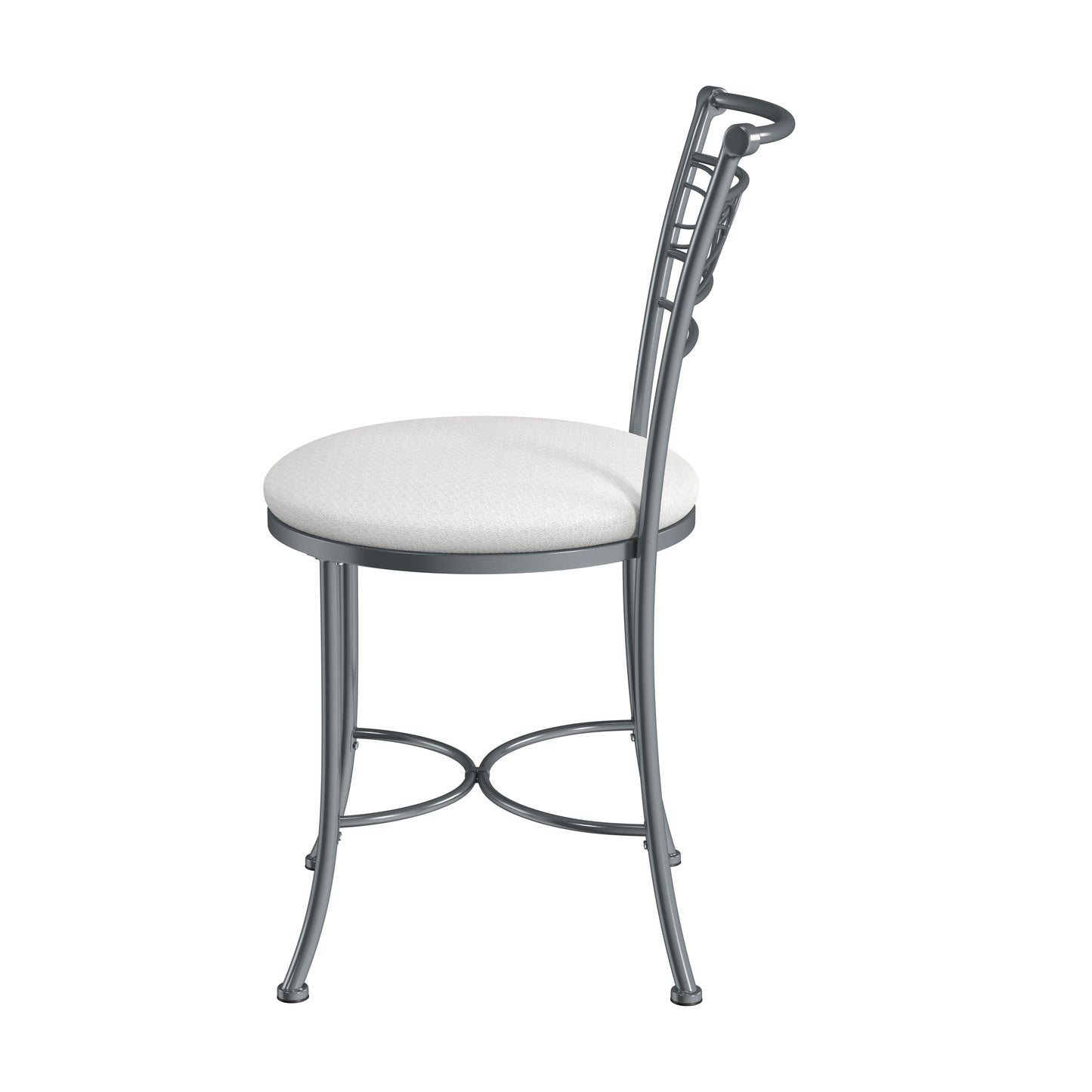 Dutton Metal Vanity Stool