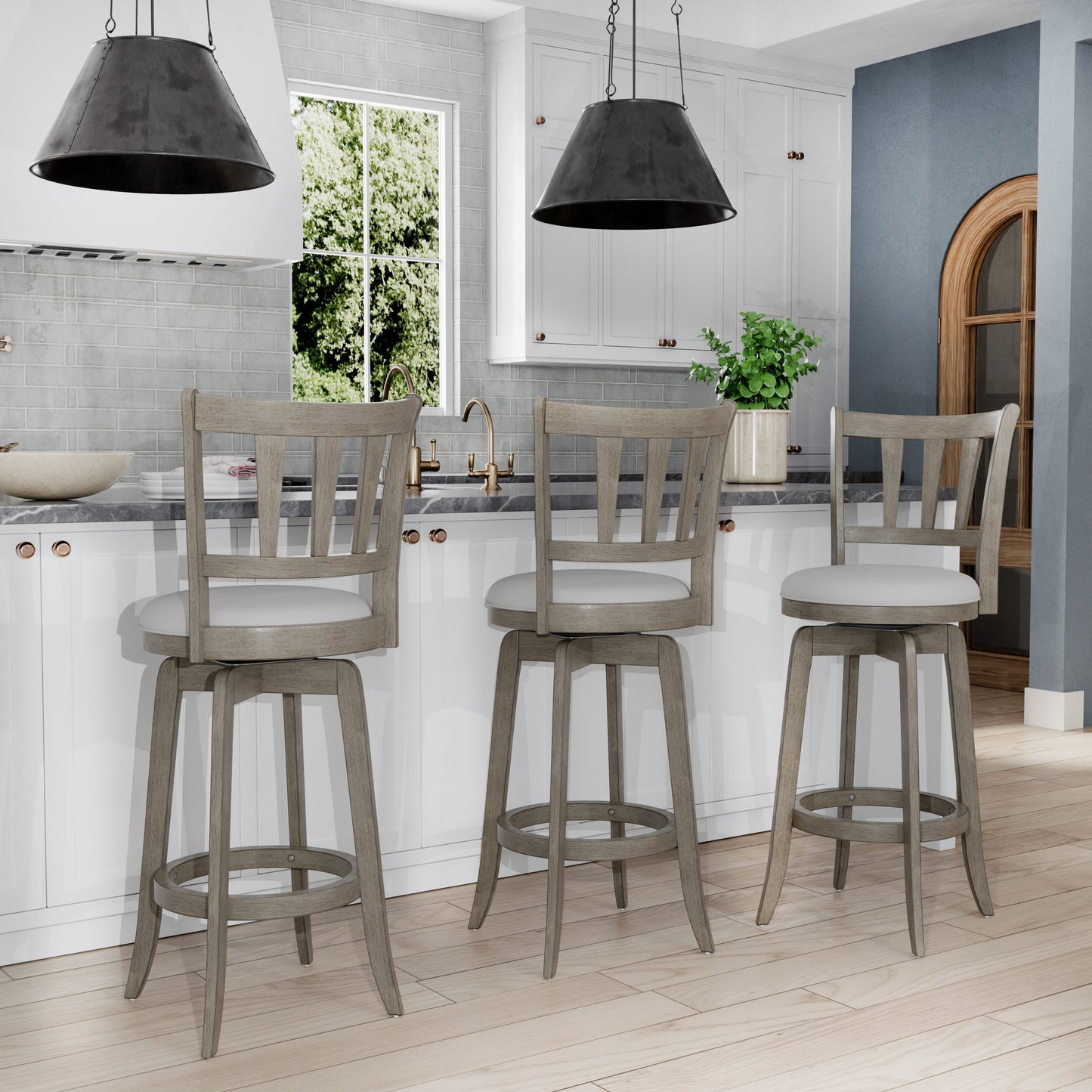 Presque Isle Wood Stool