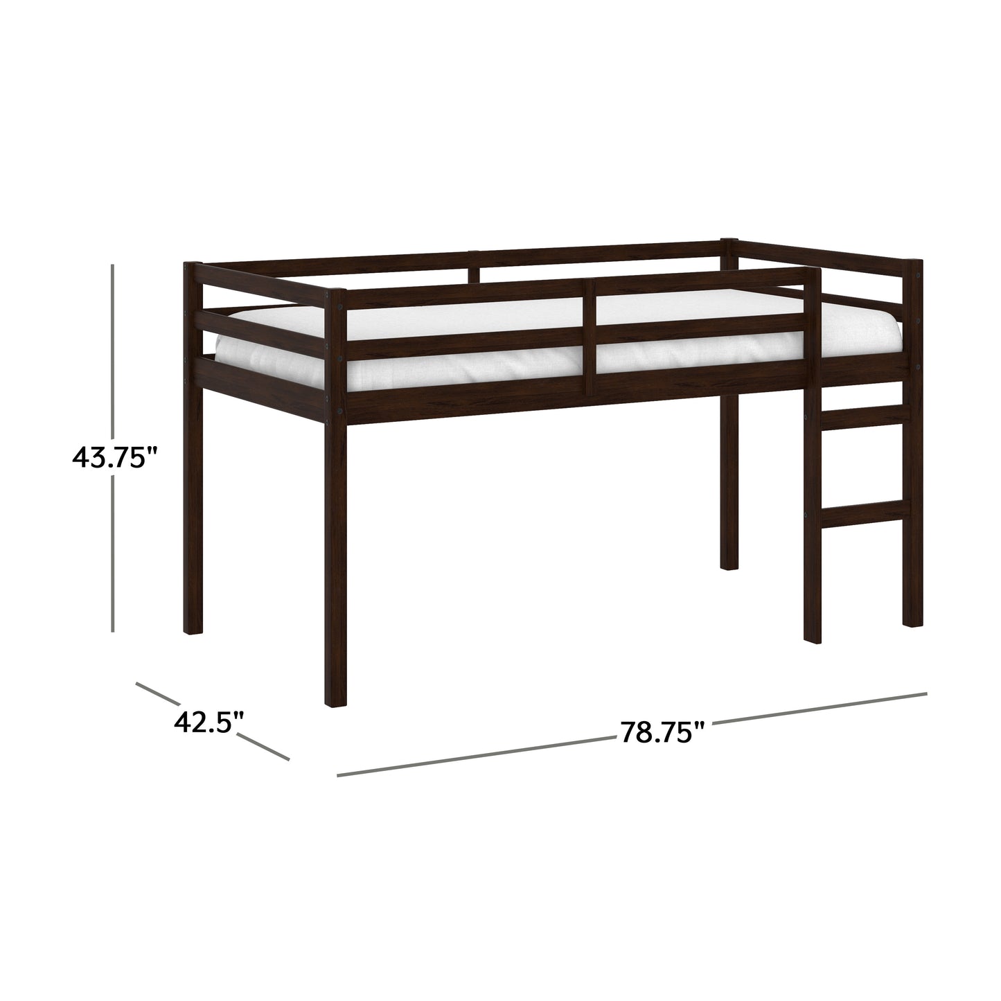 Campbell Wood Junior Loft Bed