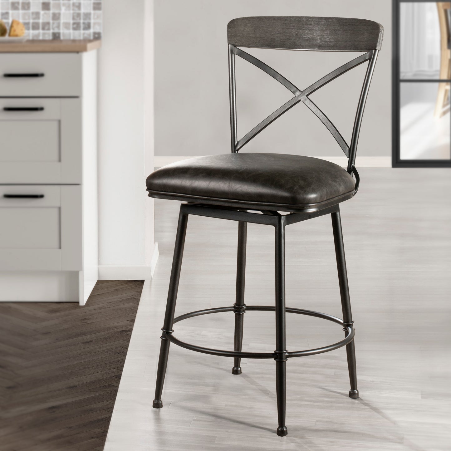 Decker Metal Stool