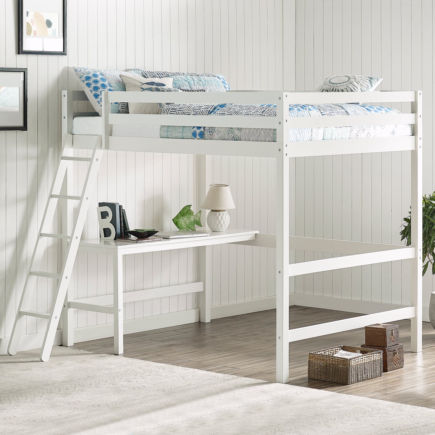 Caspian Wood Loft Bed