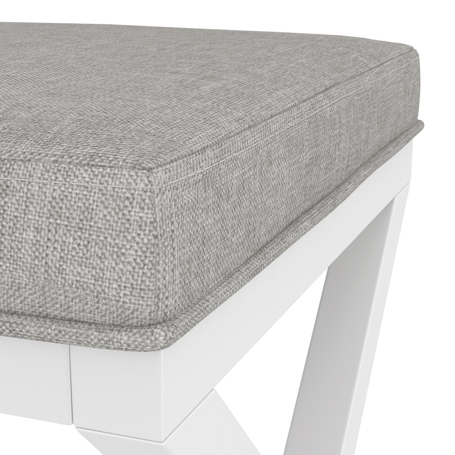 Somerset Wood Vanity Stool