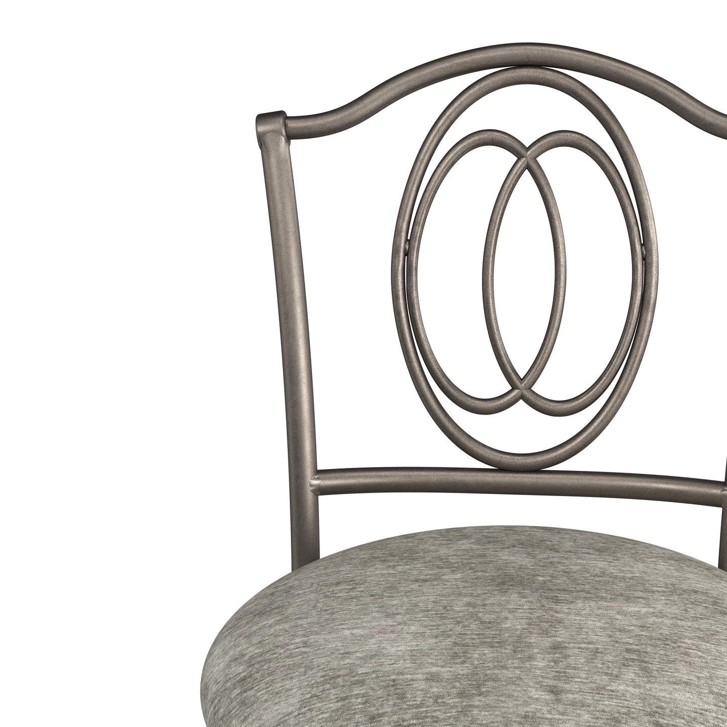 Emerson Metal Vanity Stool
