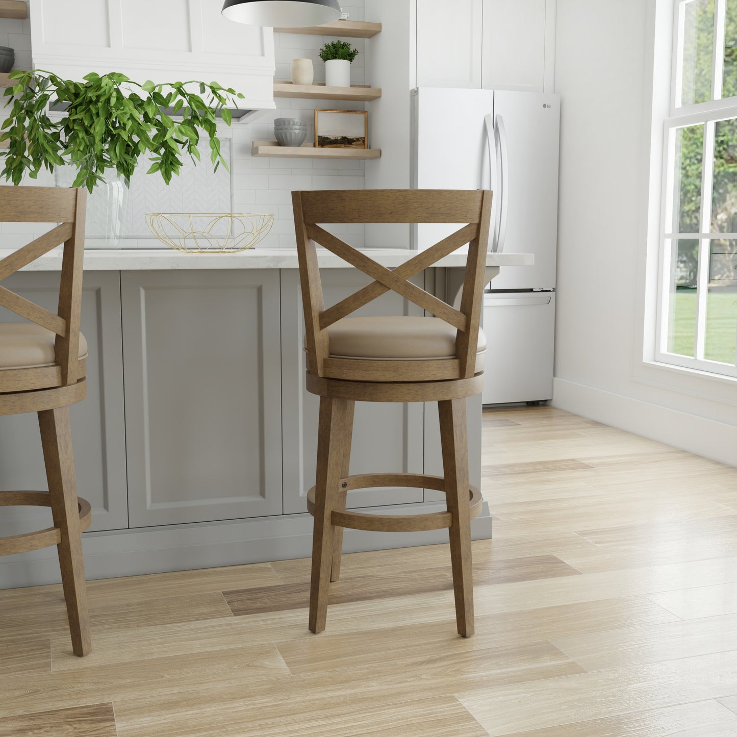 Grace Wood Stool