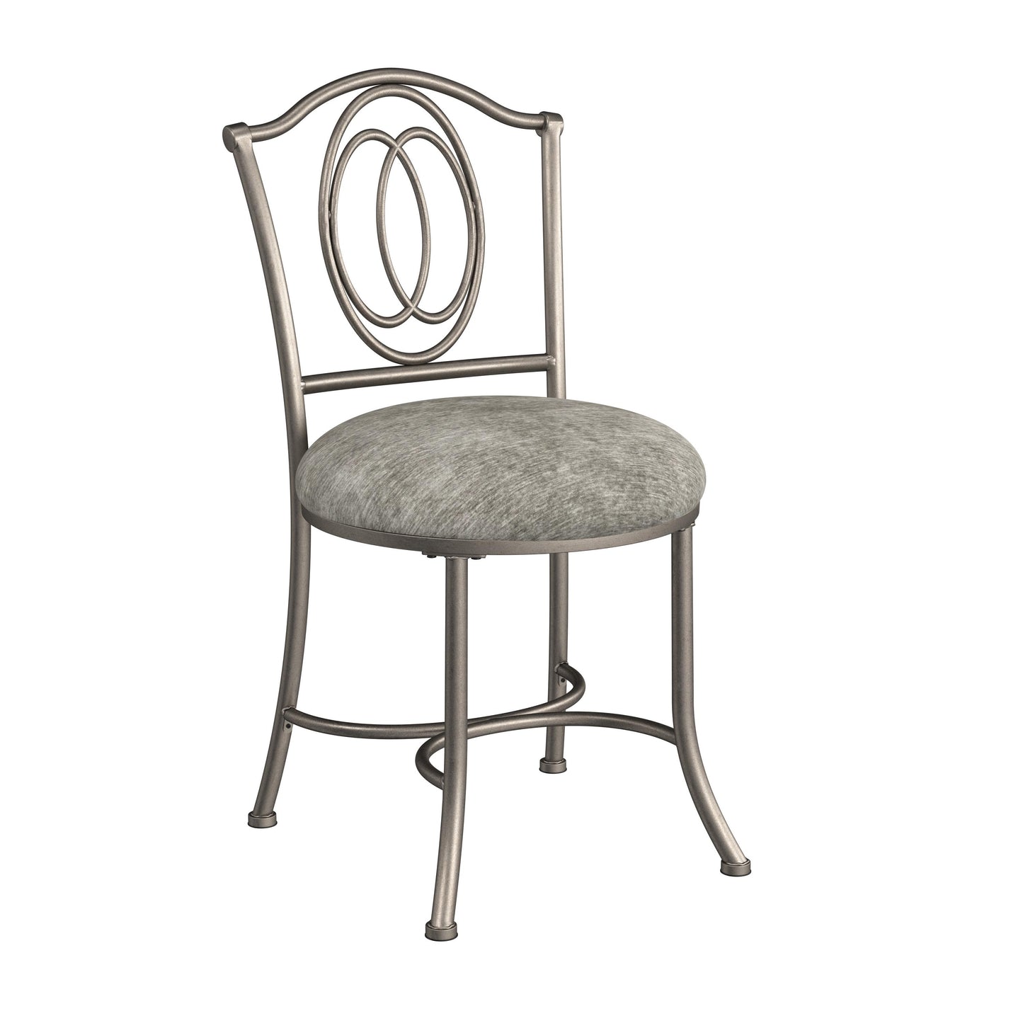 Emerson Metal Vanity Stool