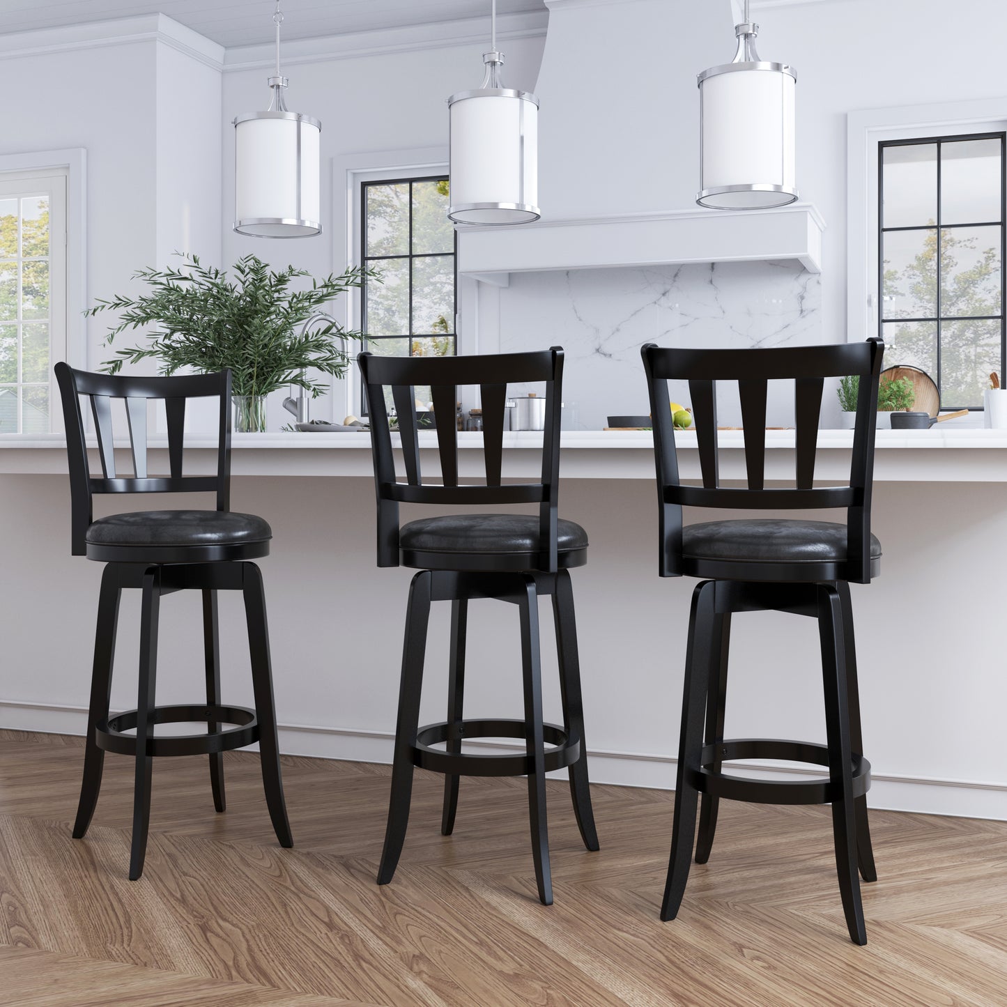 Presque Isle Wood Stool