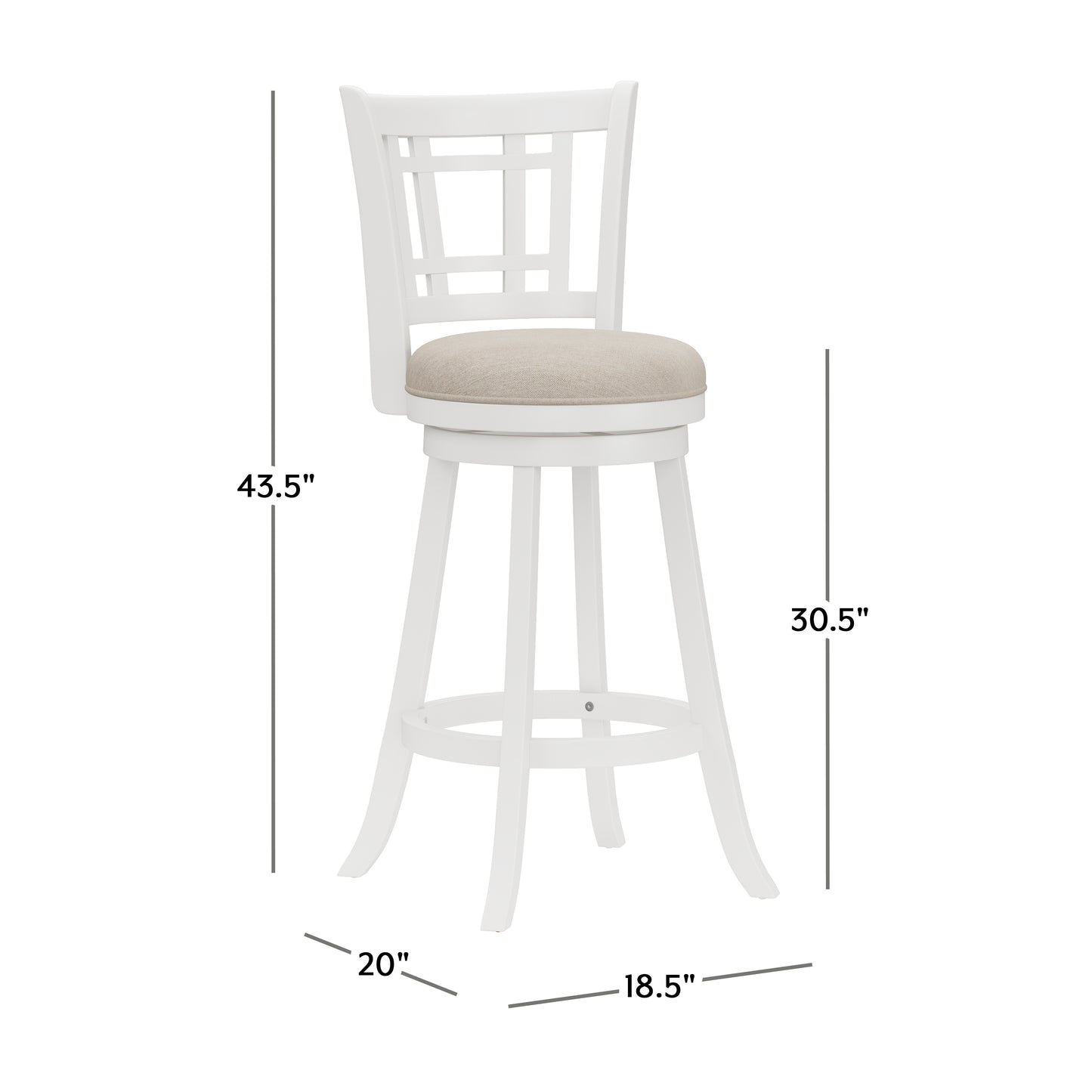 Fairfox Wood Stool