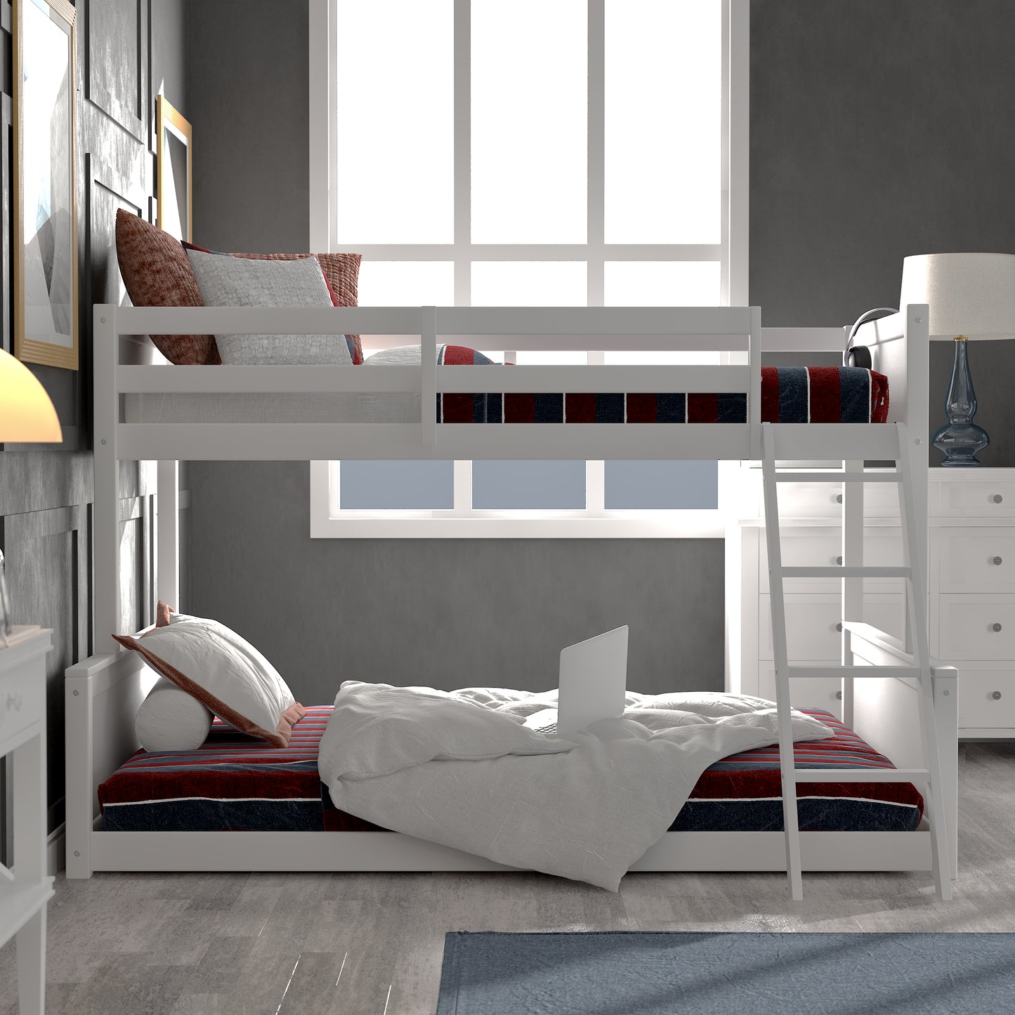 Capri Wood Bunk Bed