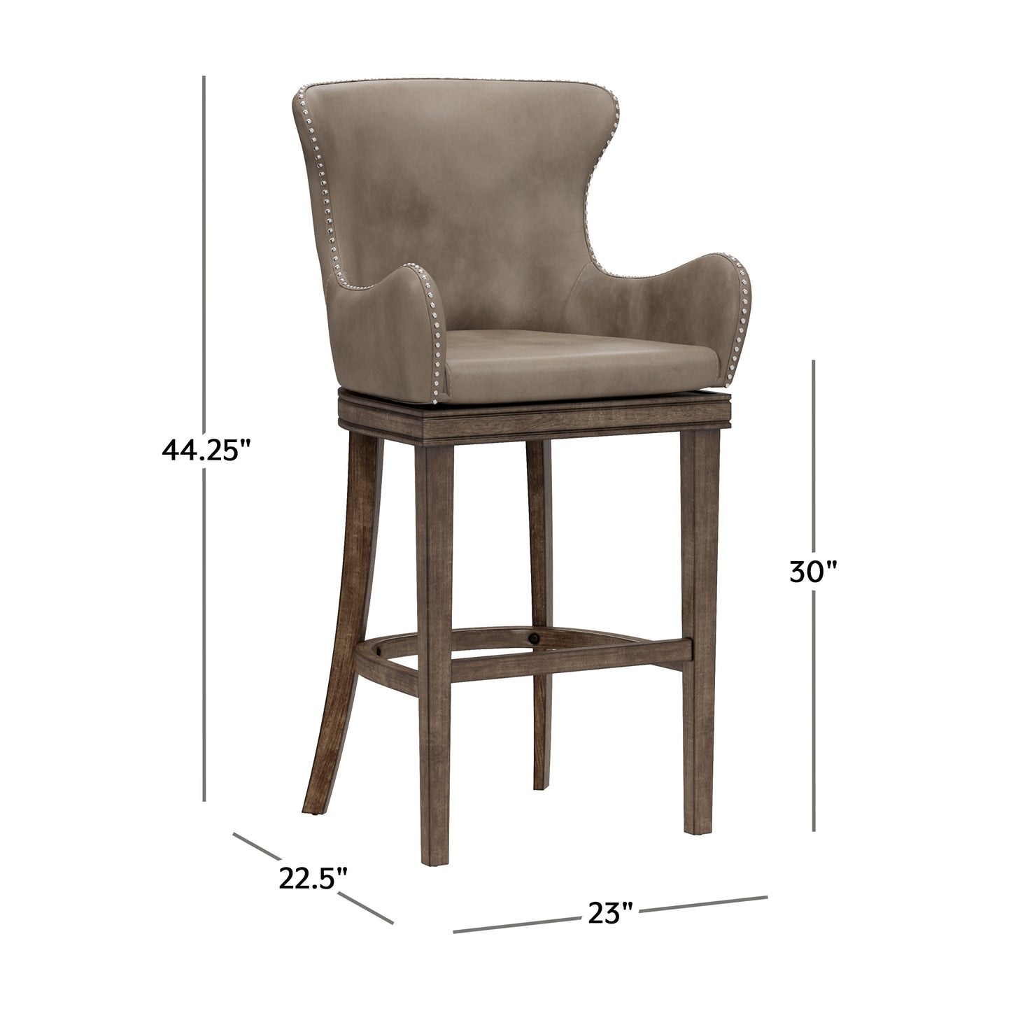 Caydena Wood Stool