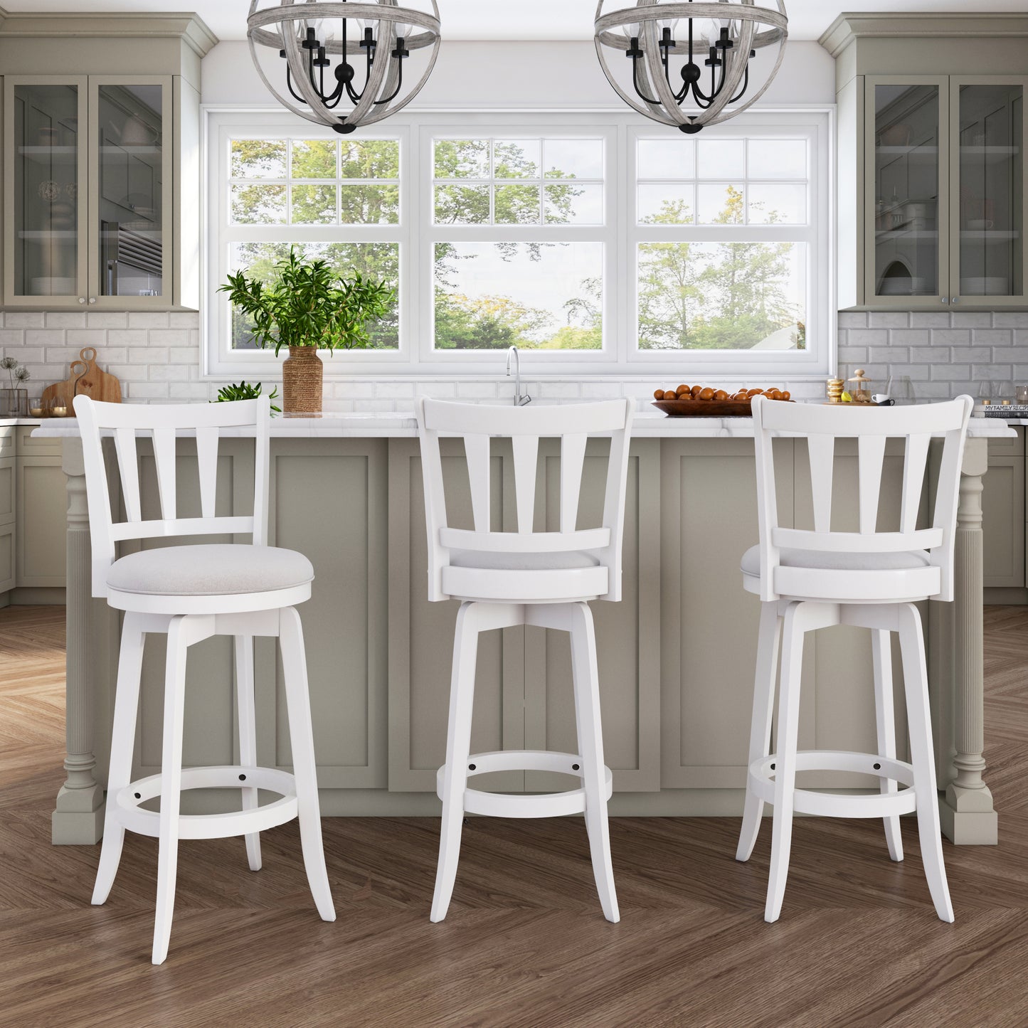 Presque Isle Wood Stool