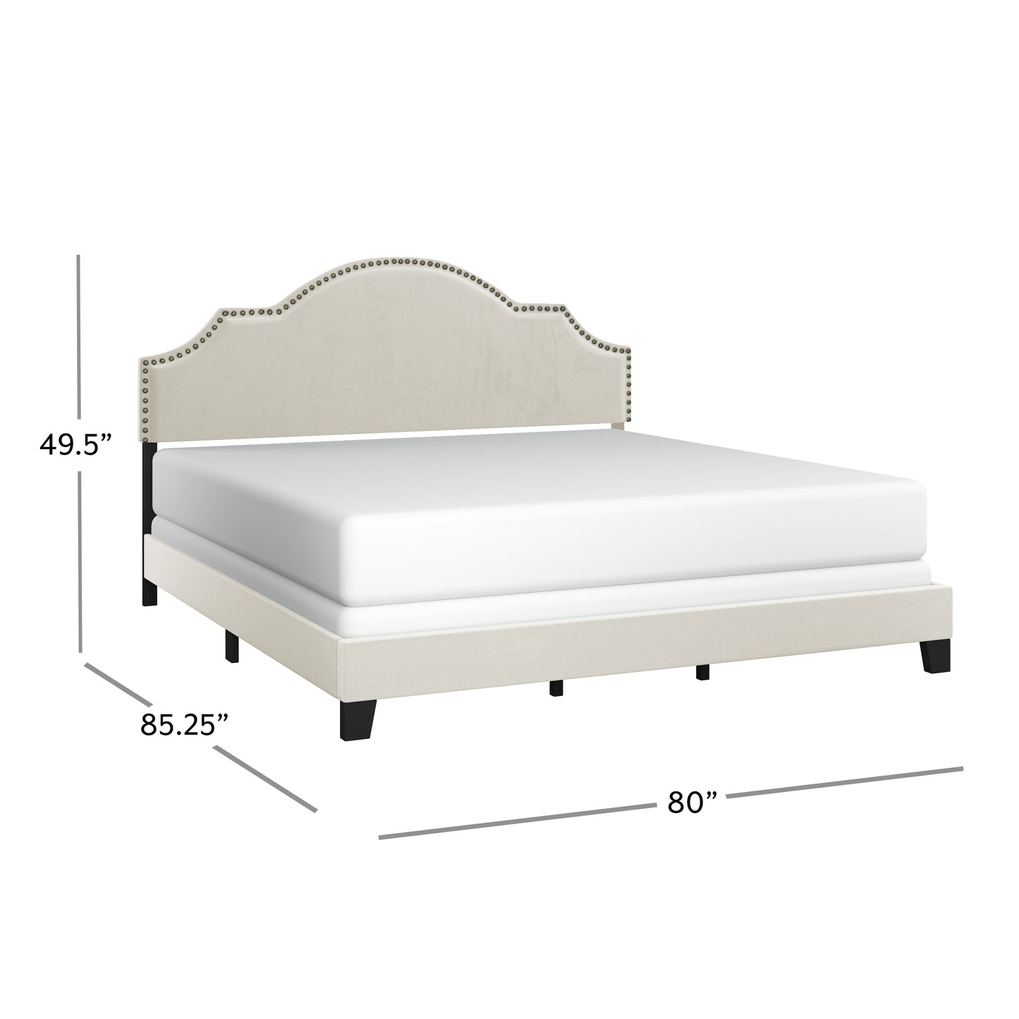 Cynthia Upholstered Bed