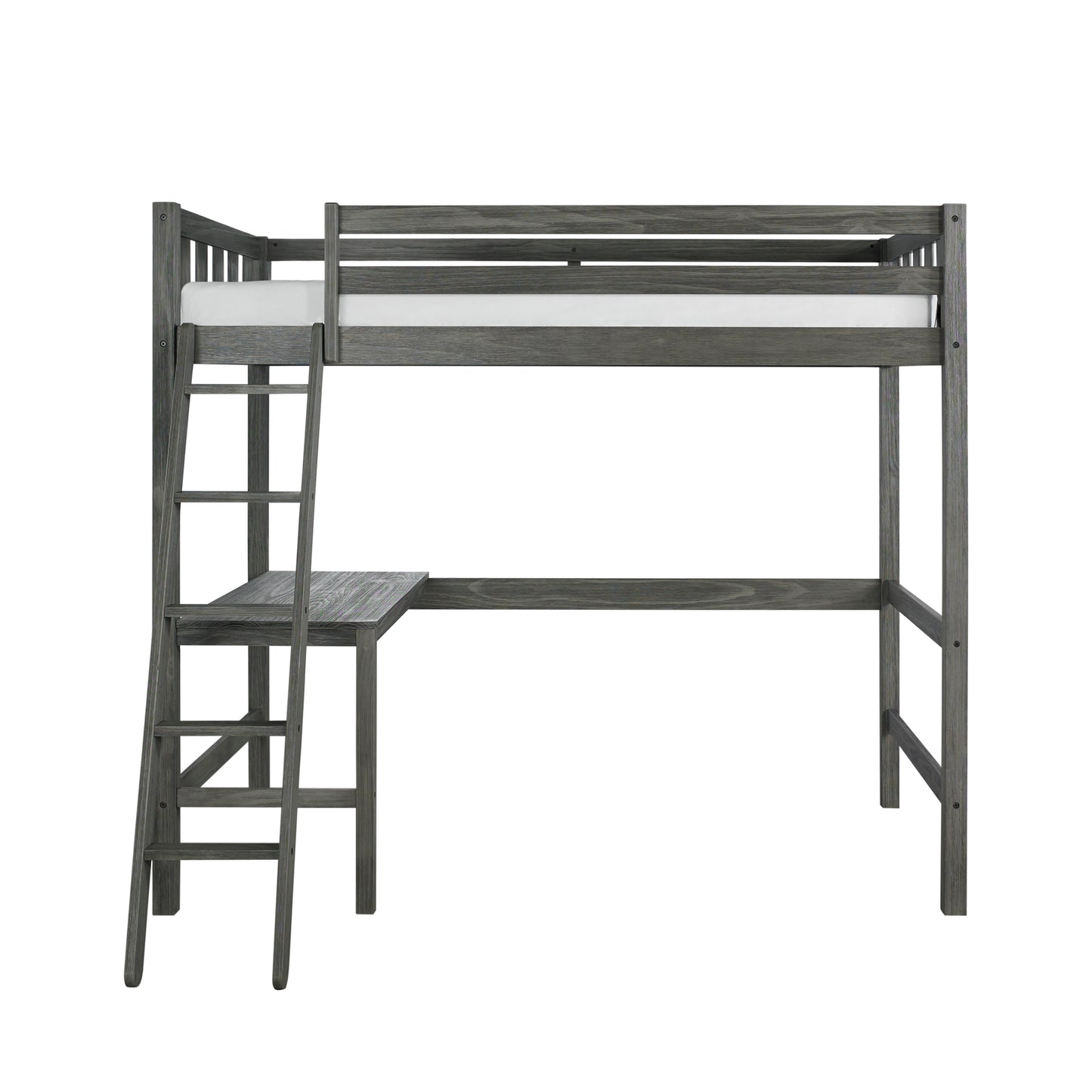 Crosswinds Wood Loft Bed