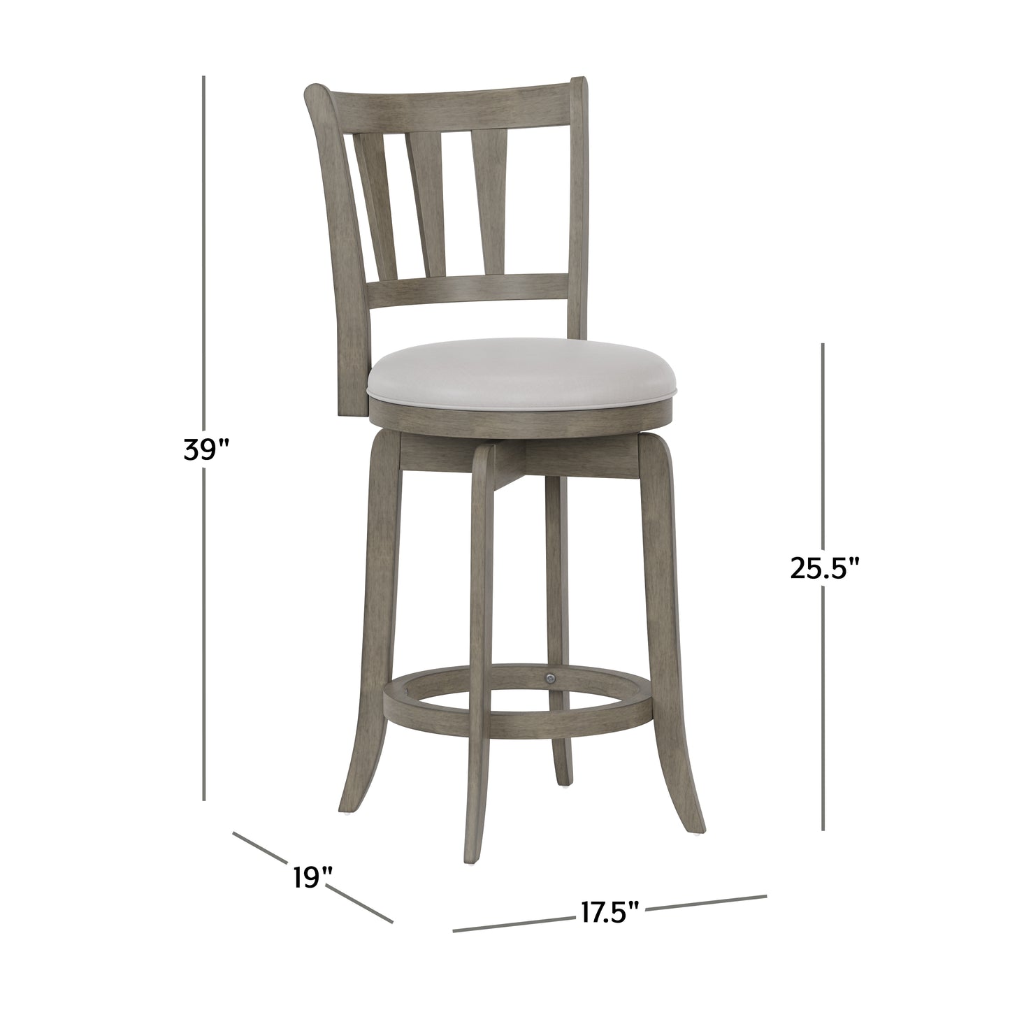 Presque Isle Wood Stool