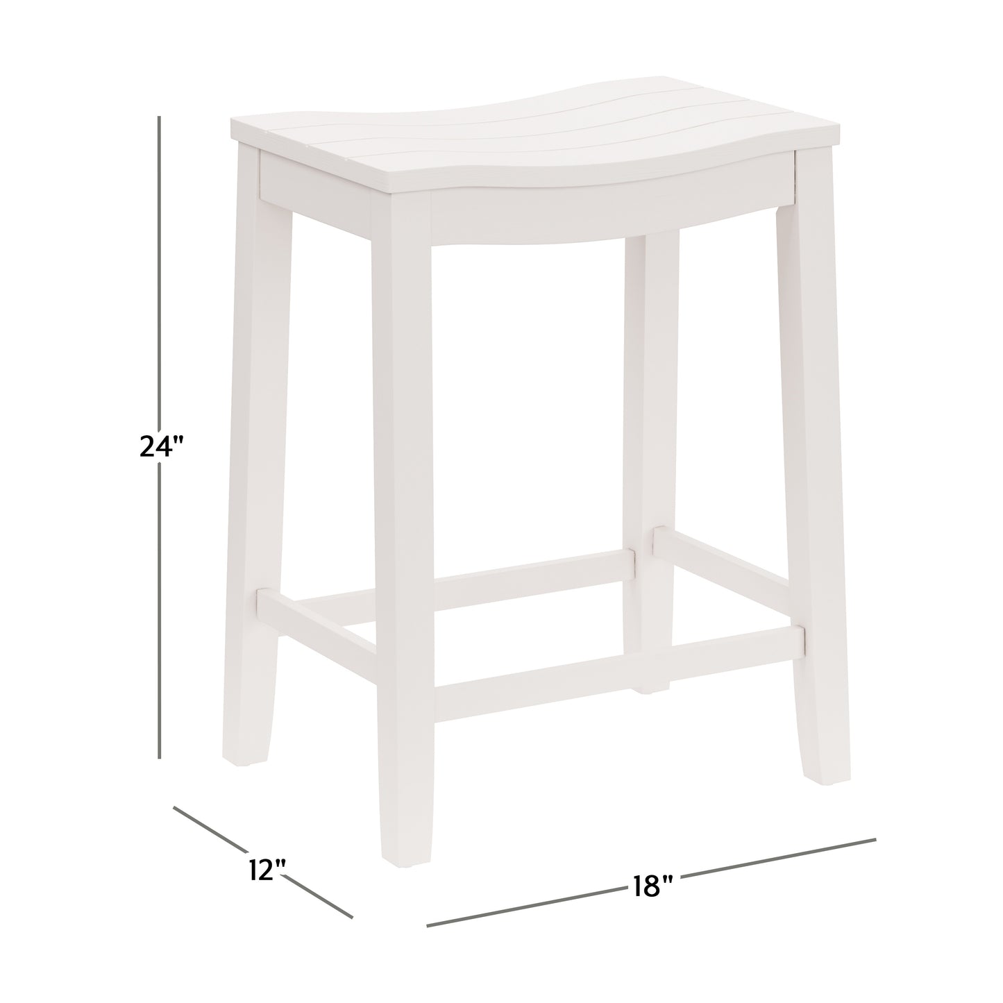 Fiddler Wood Stool