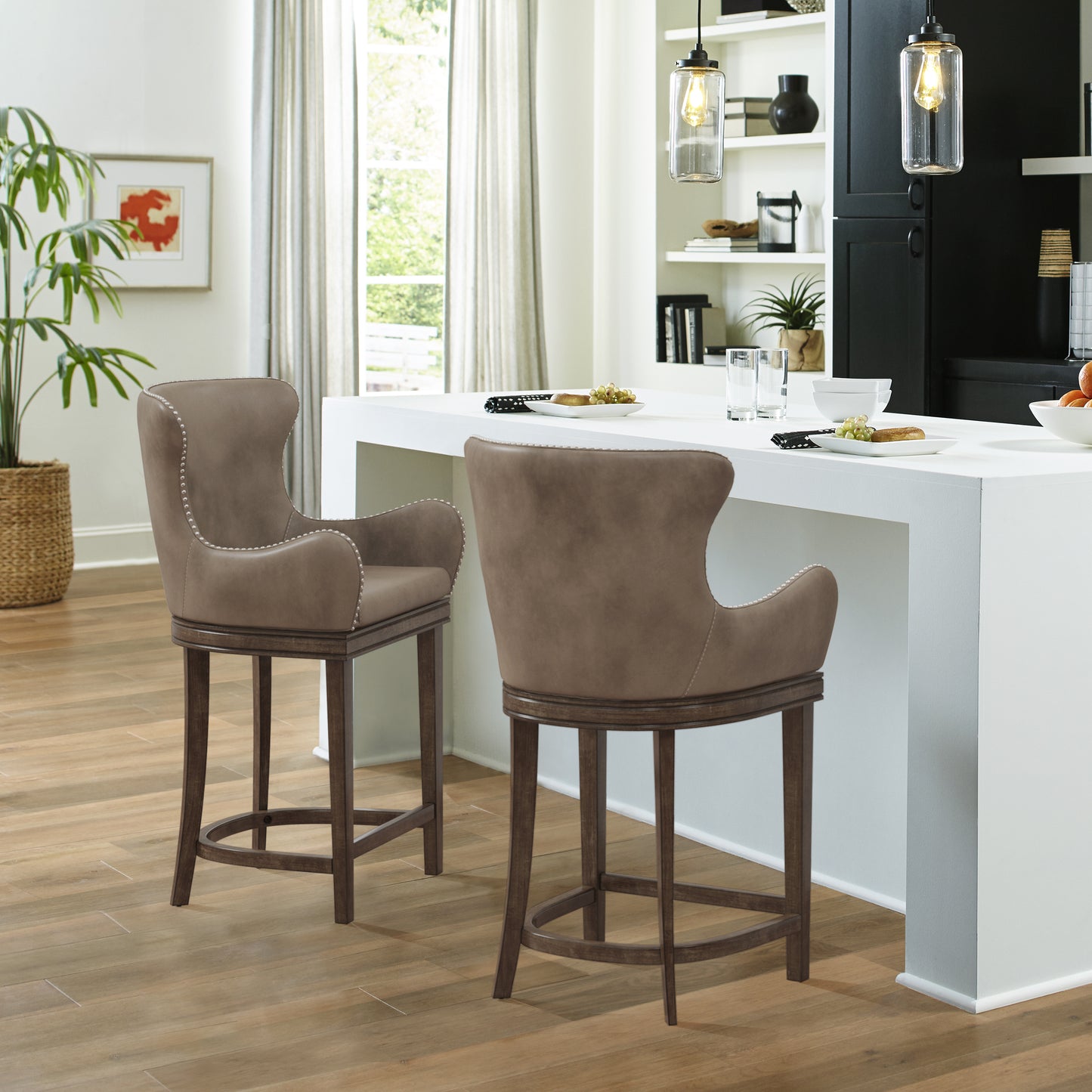 Caydena Wood Stool