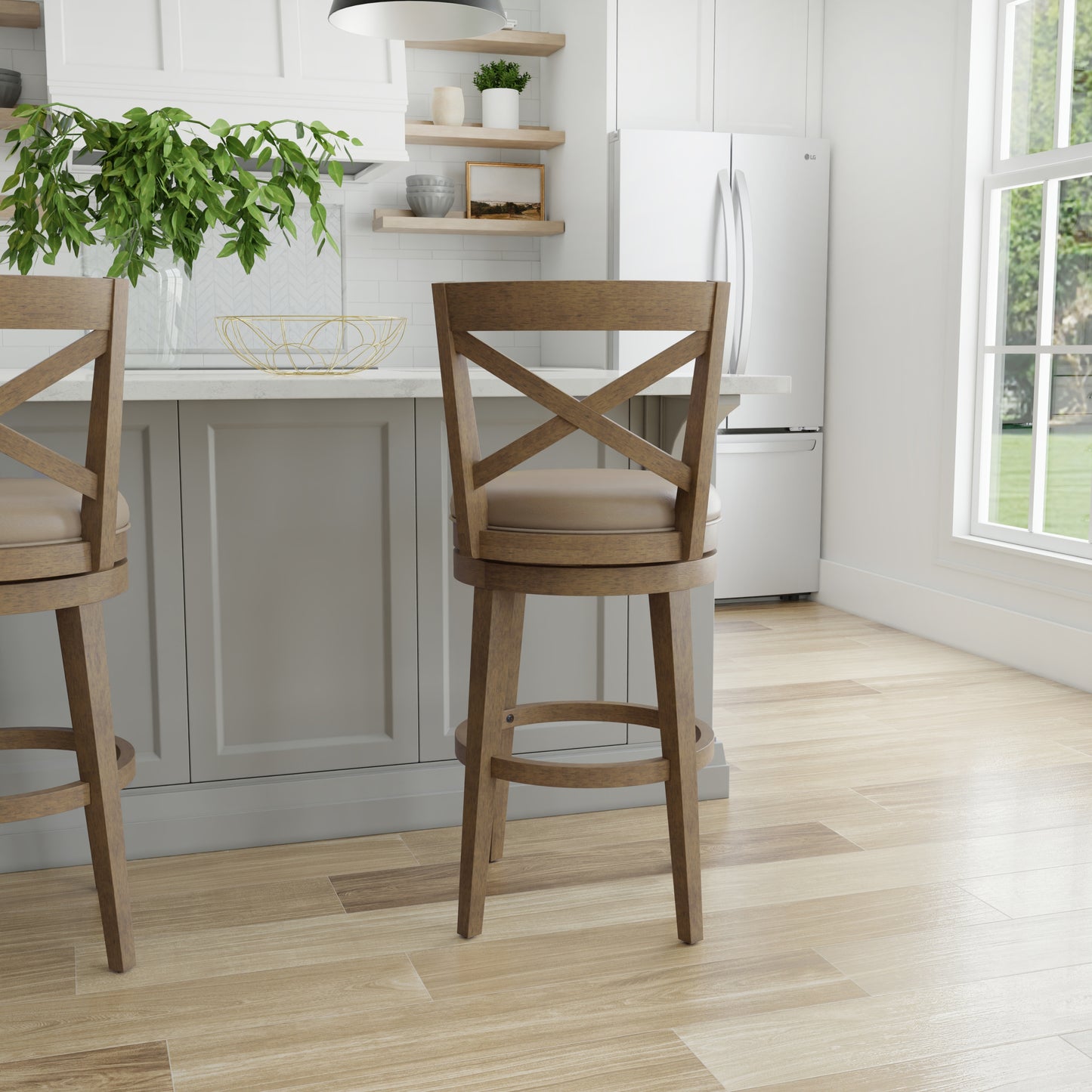 Grace Wood Stool