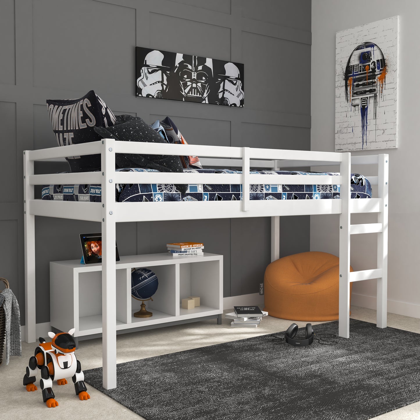 Campbell Wood Junior Loft Bed