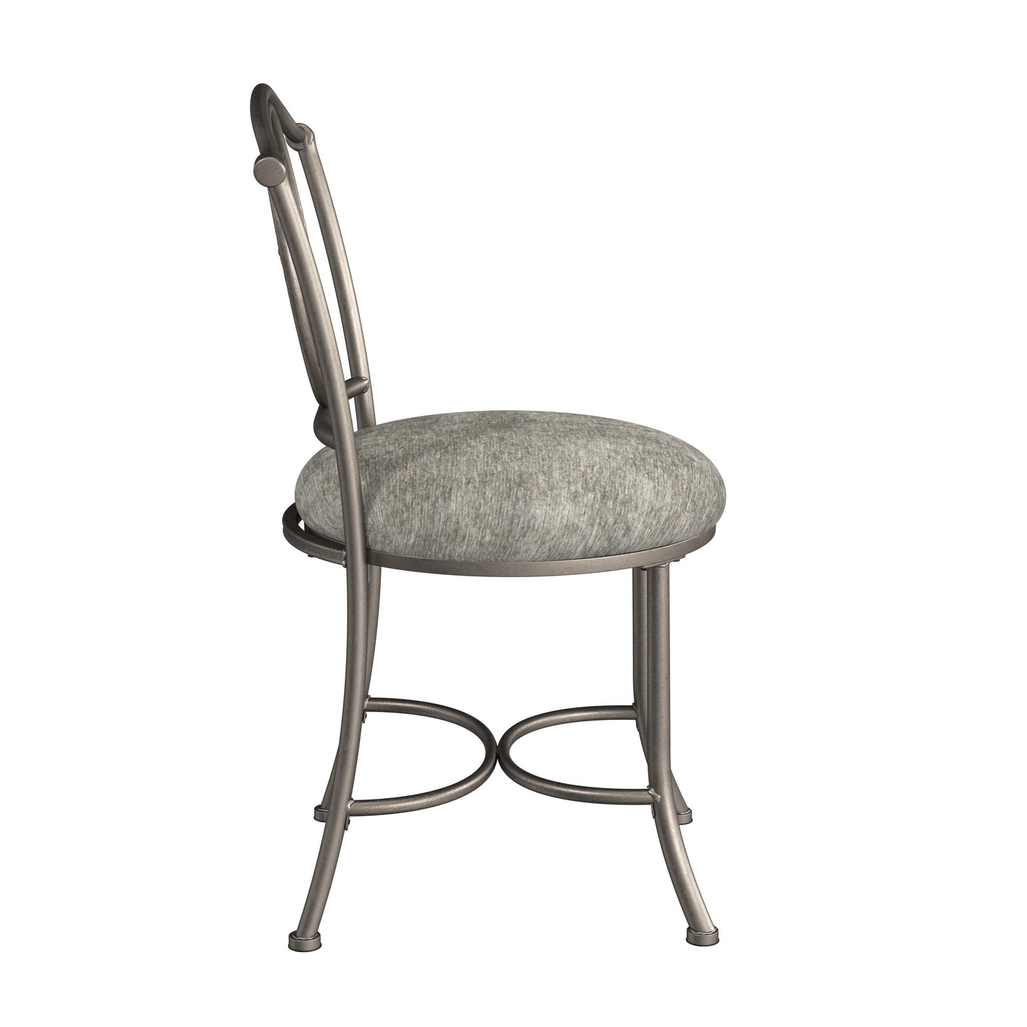 Emerson Metal Vanity Stool